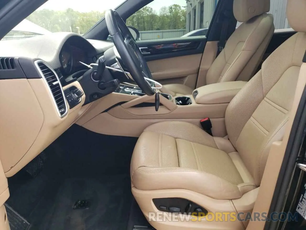 7 fotografías del automóvil dañado WP1AA2AY0NDA04856 PORSCHE CAYENNE 2022