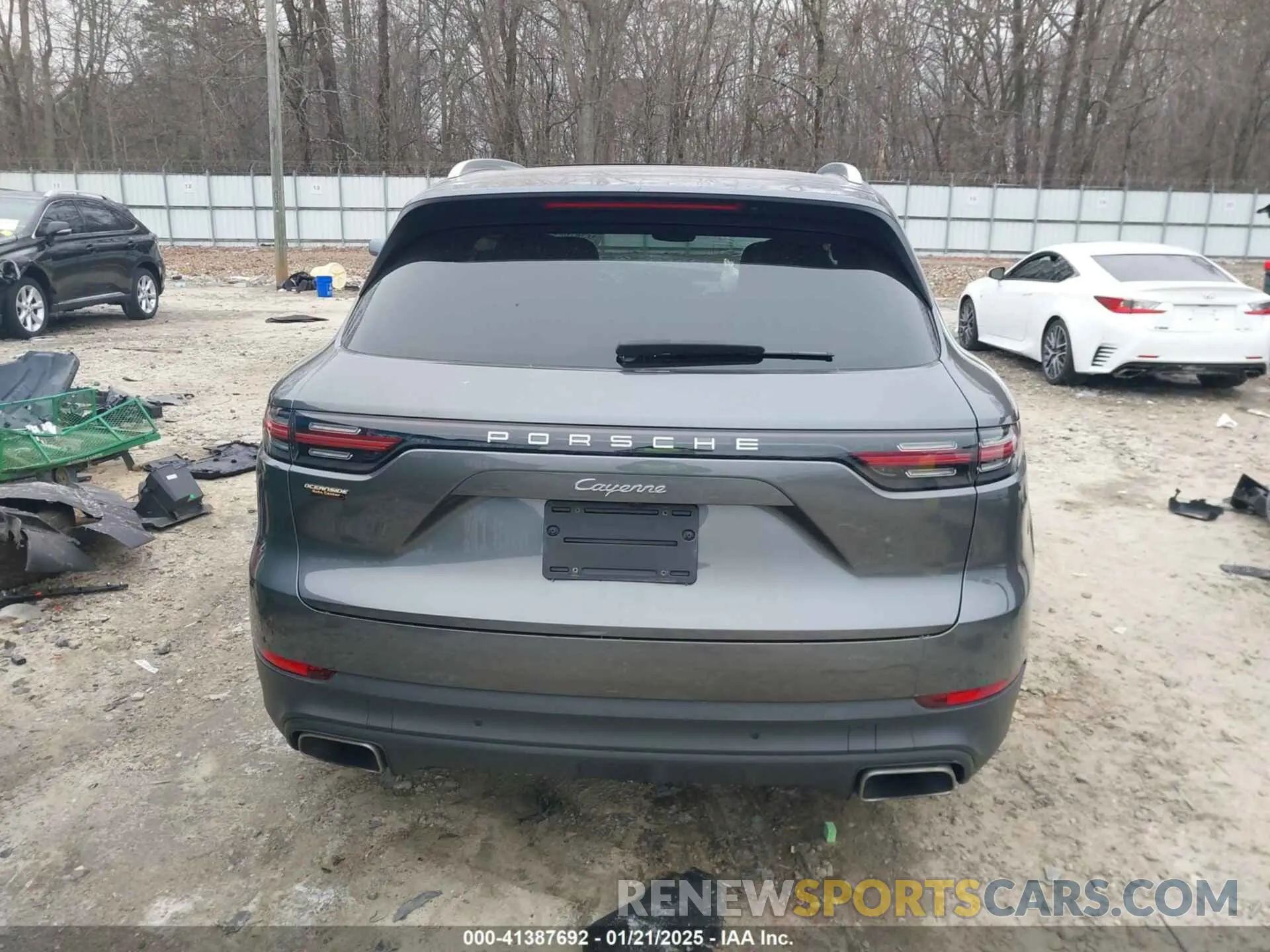 17 fotografías del automóvil dañado WP1AA2AY2NDA01408 PORSCHE CAYENNE 2022