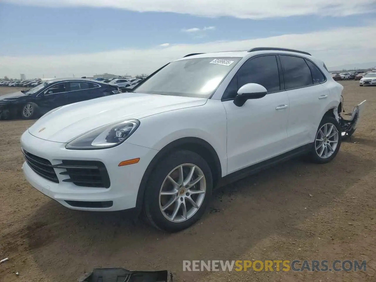 1 fotografías del automóvil dañado WP1AA2AY2NDA04695 PORSCHE CAYENNE 2022