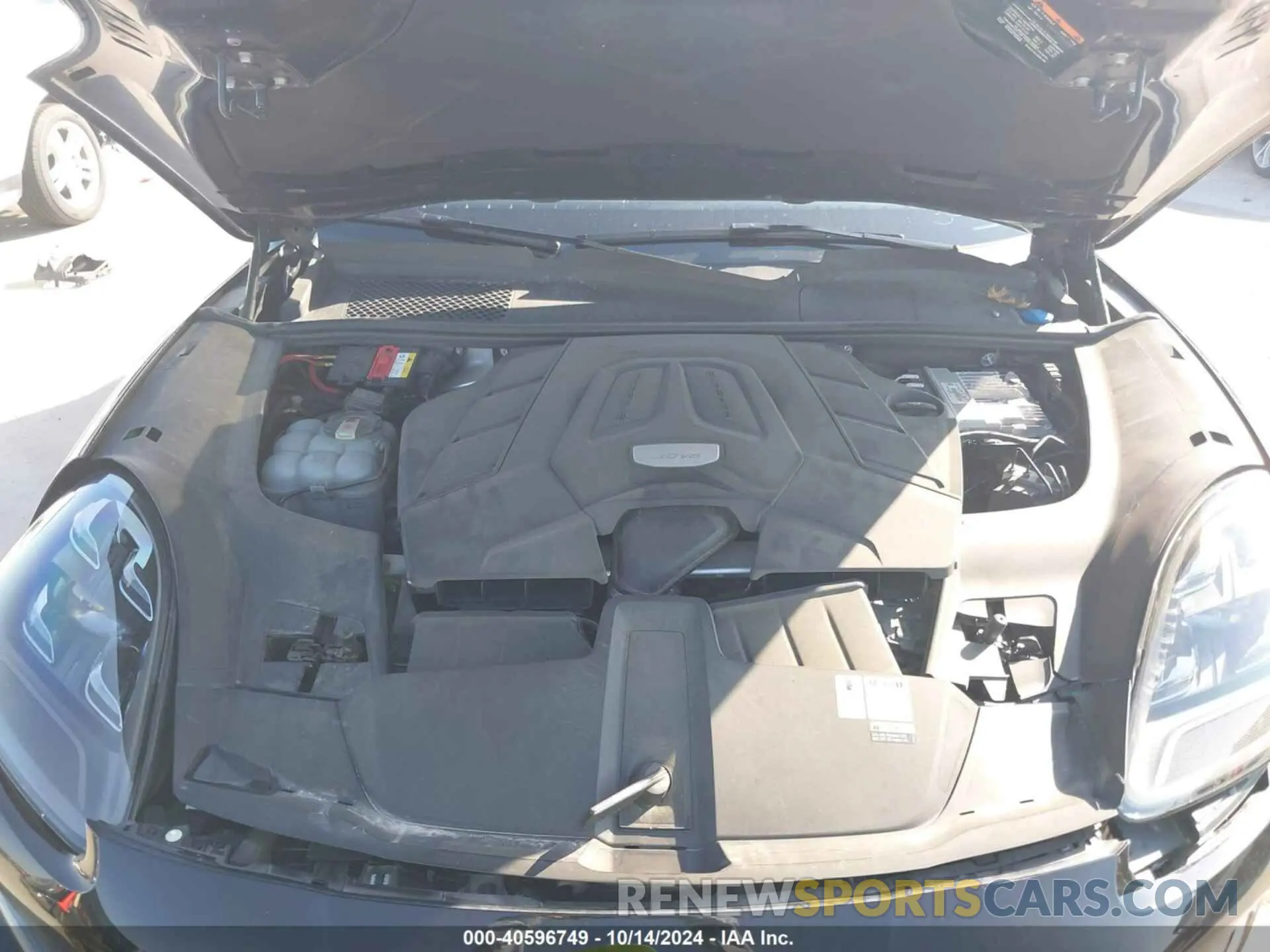 10 fotografías del automóvil dañado WP1AA2AY4NDA03550 PORSCHE CAYENNE 2022