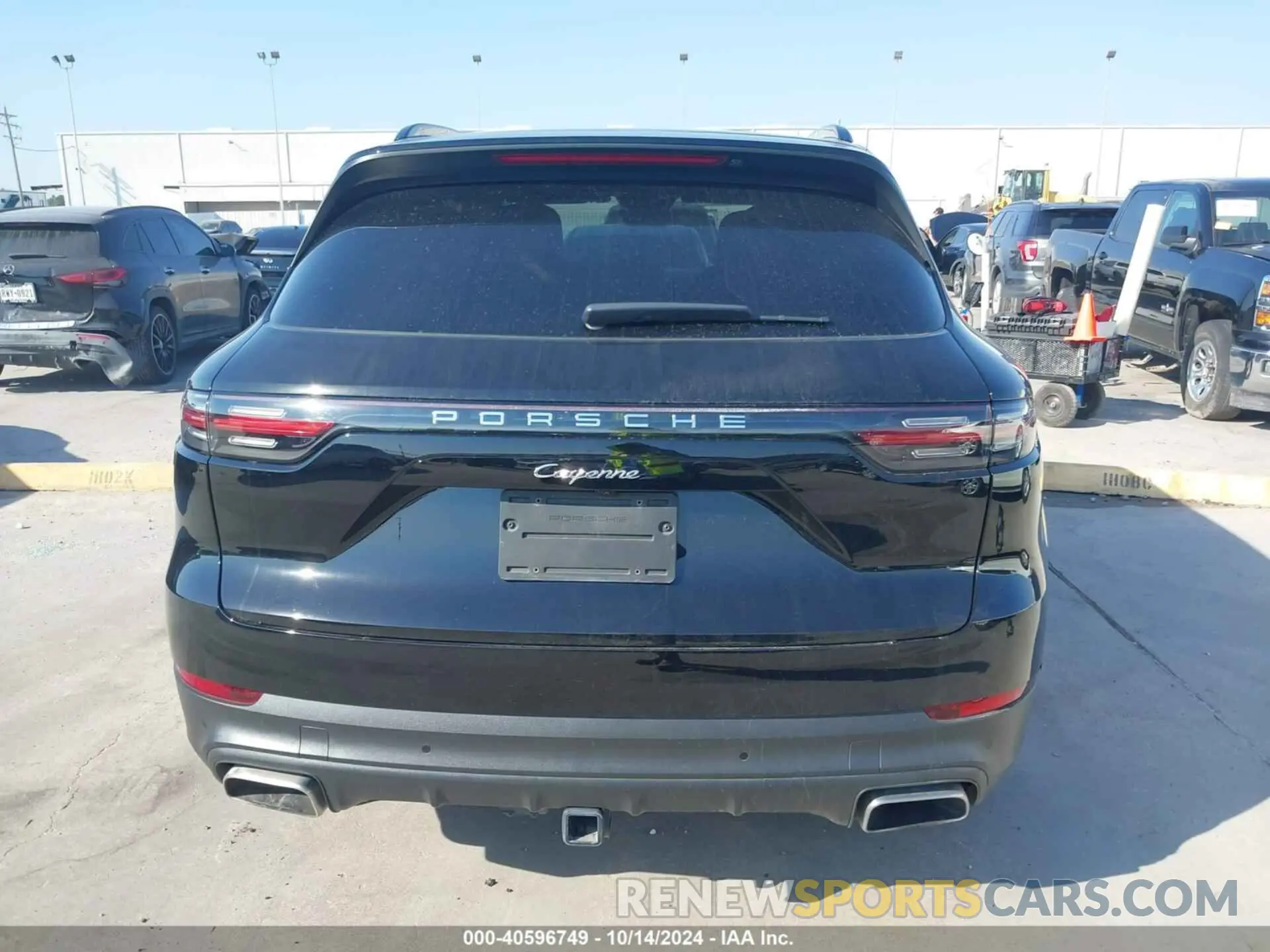 16 fotografías del automóvil dañado WP1AA2AY4NDA03550 PORSCHE CAYENNE 2022