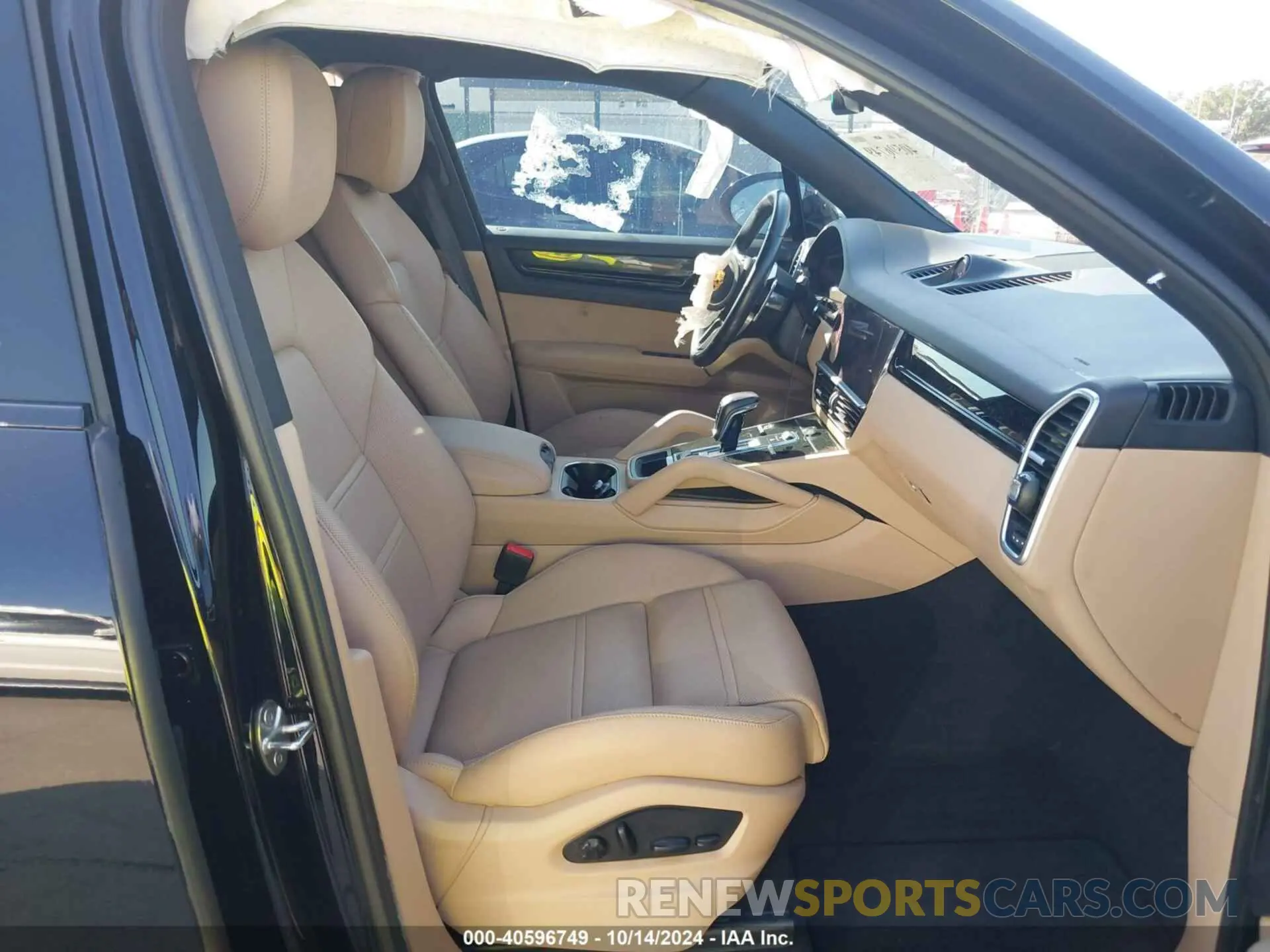 5 fotografías del automóvil dañado WP1AA2AY4NDA03550 PORSCHE CAYENNE 2022