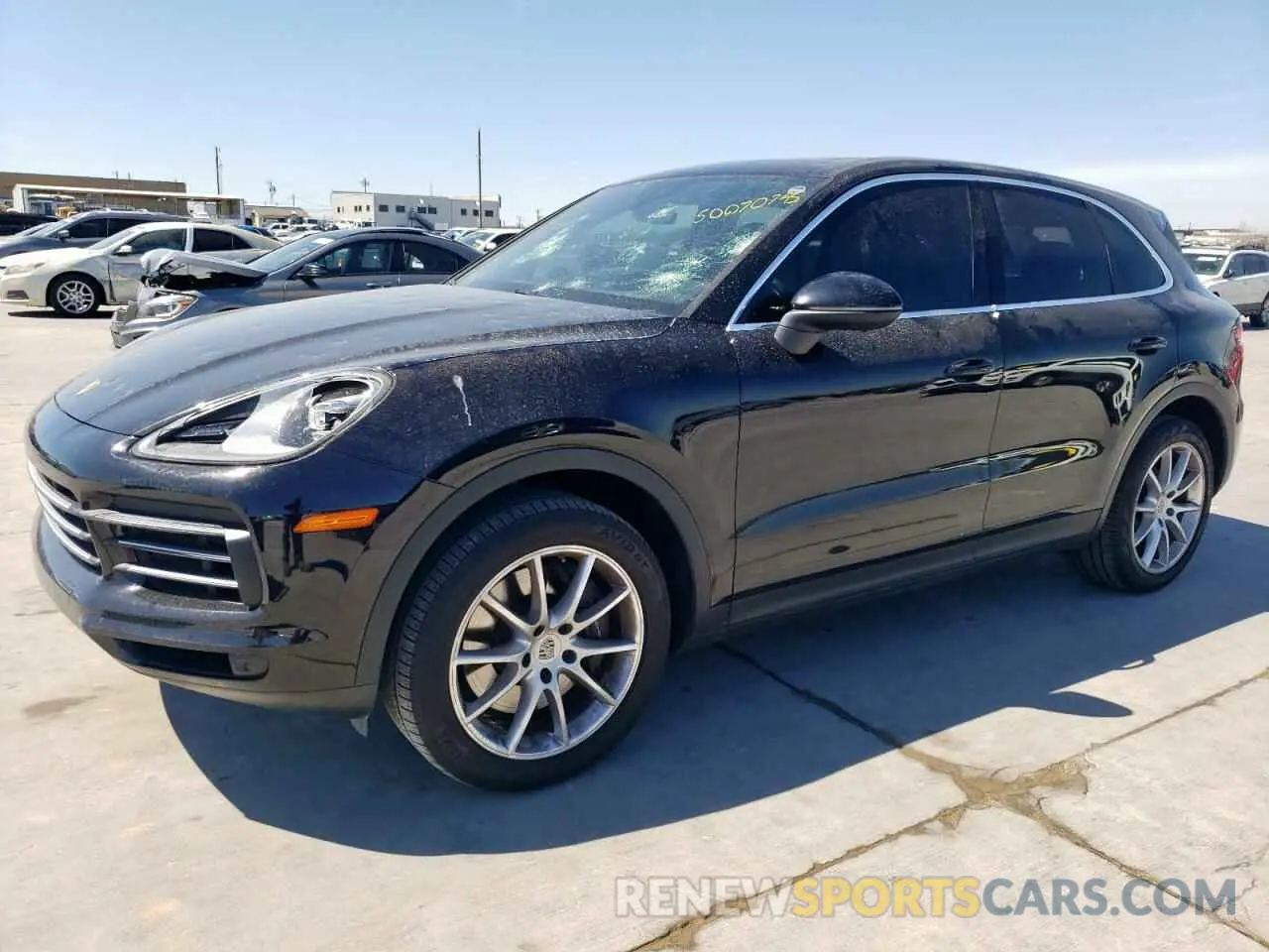 1 fotografías del automóvil dañado WP1AA2AY4NDA03564 PORSCHE CAYENNE 2022
