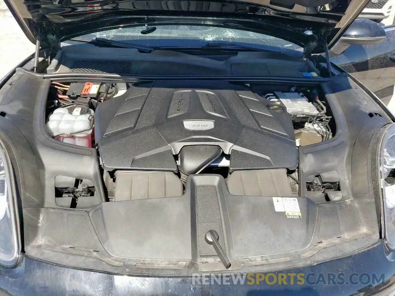 12 fotografías del automóvil dañado WP1AA2AY4NDA03564 PORSCHE CAYENNE 2022