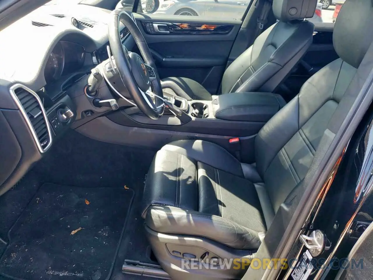 7 fotografías del automóvil dañado WP1AA2AY4NDA03564 PORSCHE CAYENNE 2022