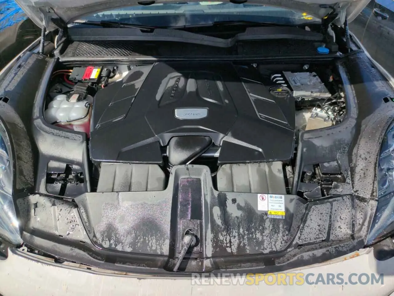 12 fotografías del automóvil dañado WP1AA2AY4NDA05752 PORSCHE CAYENNE 2022