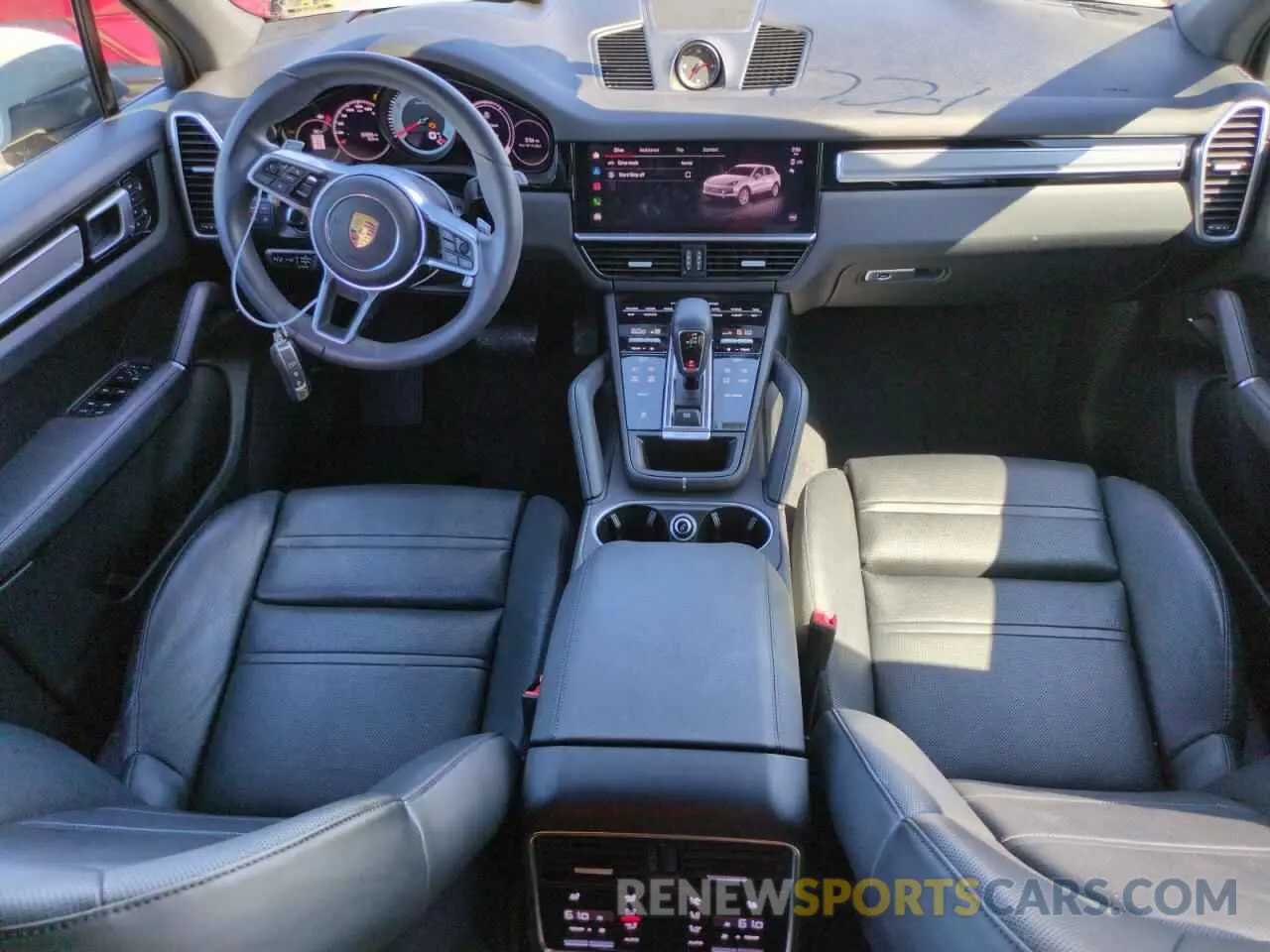 8 fotografías del automóvil dañado WP1AA2AY4NDA05752 PORSCHE CAYENNE 2022