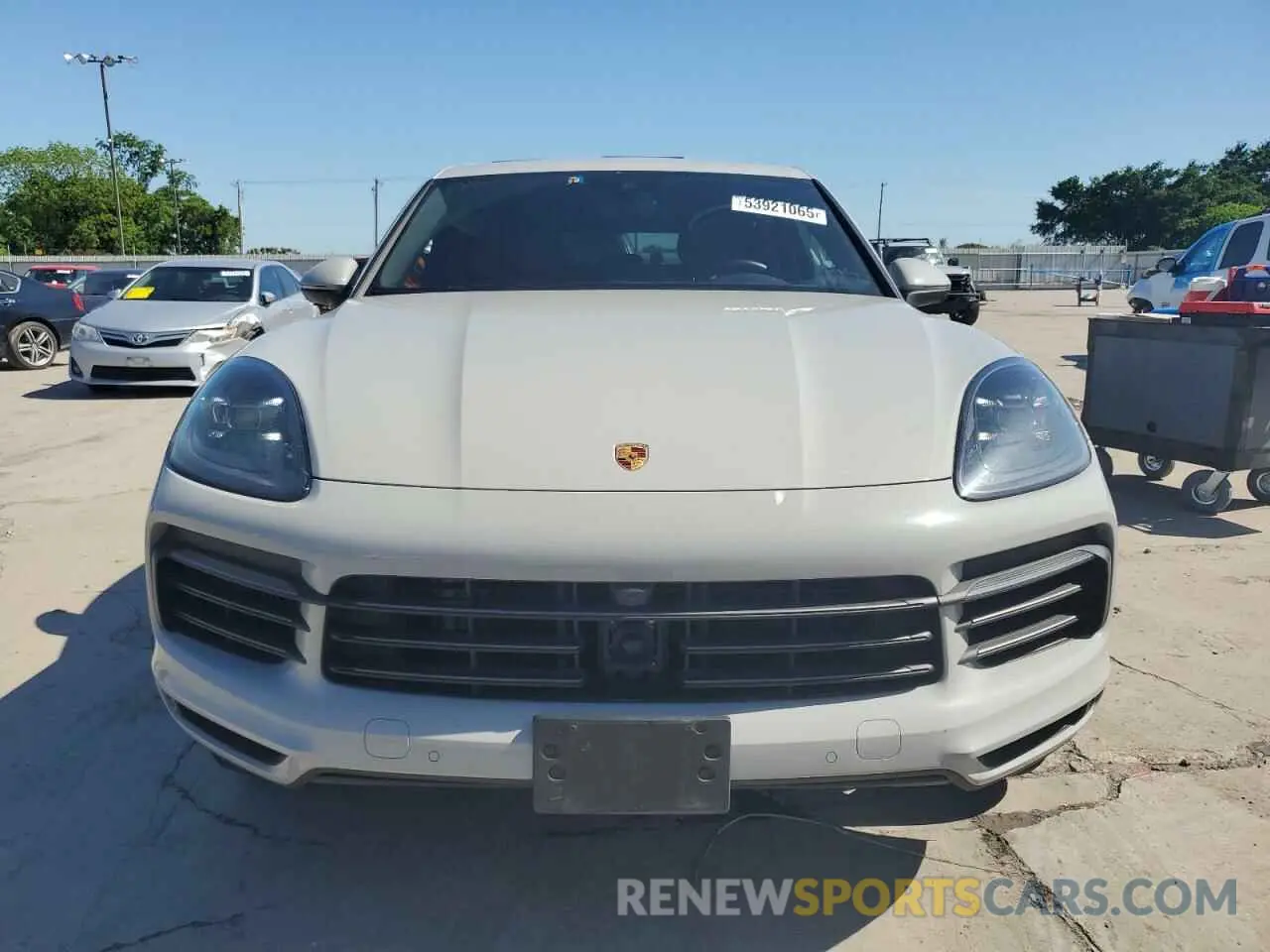 5 fotografías del automóvil dañado WP1AA2AY4NDA06108 PORSCHE CAYENNE 2022