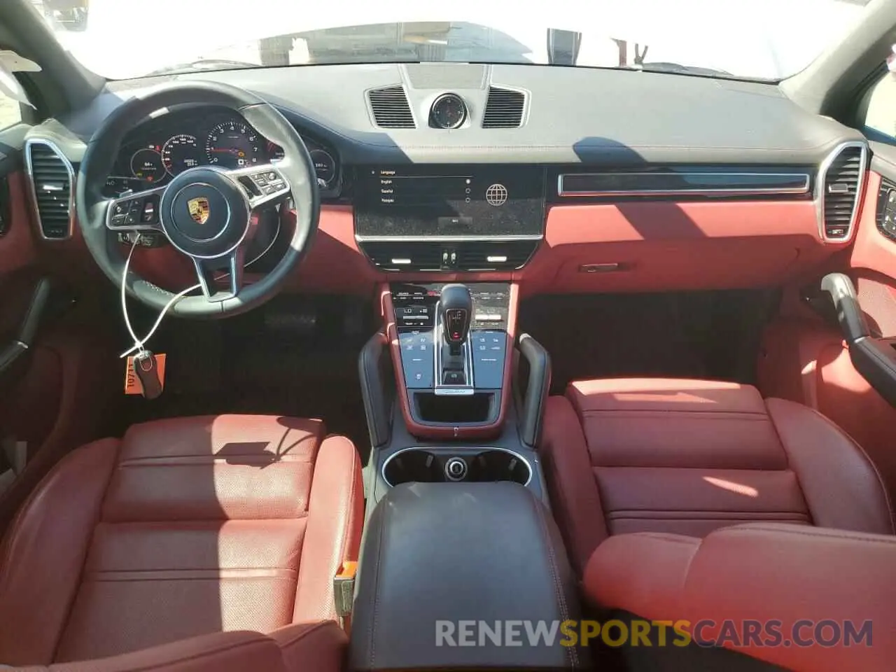 8 fotografías del automóvil dañado WP1AA2AY4NDA06108 PORSCHE CAYENNE 2022