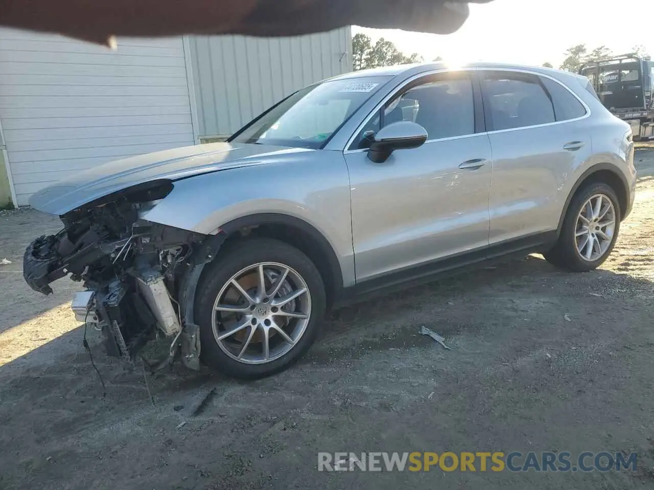 1 fotografías del automóvil dañado WP1AA2AY4NDA06688 PORSCHE CAYENNE 2022