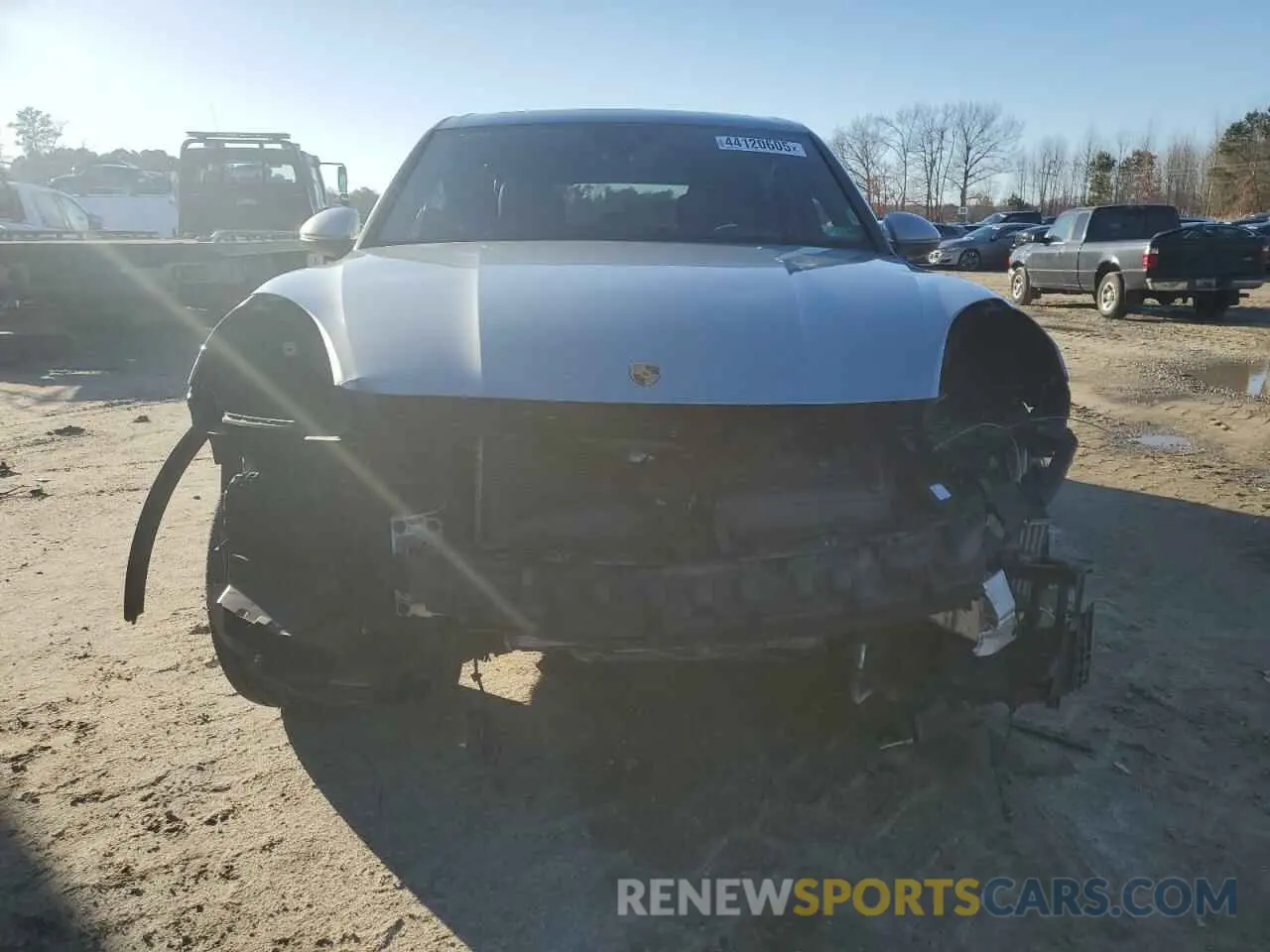 5 fotografías del automóvil dañado WP1AA2AY4NDA06688 PORSCHE CAYENNE 2022