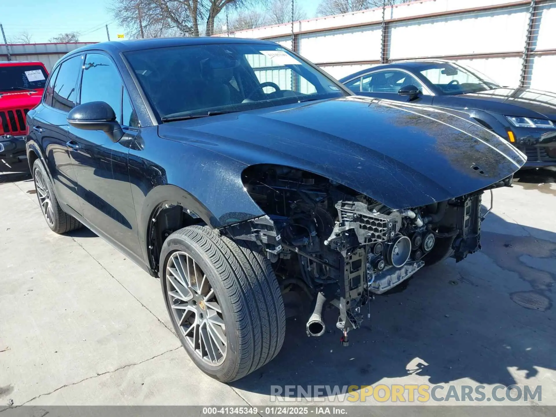 1 fotografías del automóvil dañado WP1AA2AY5NDA07039 PORSCHE CAYENNE 2022