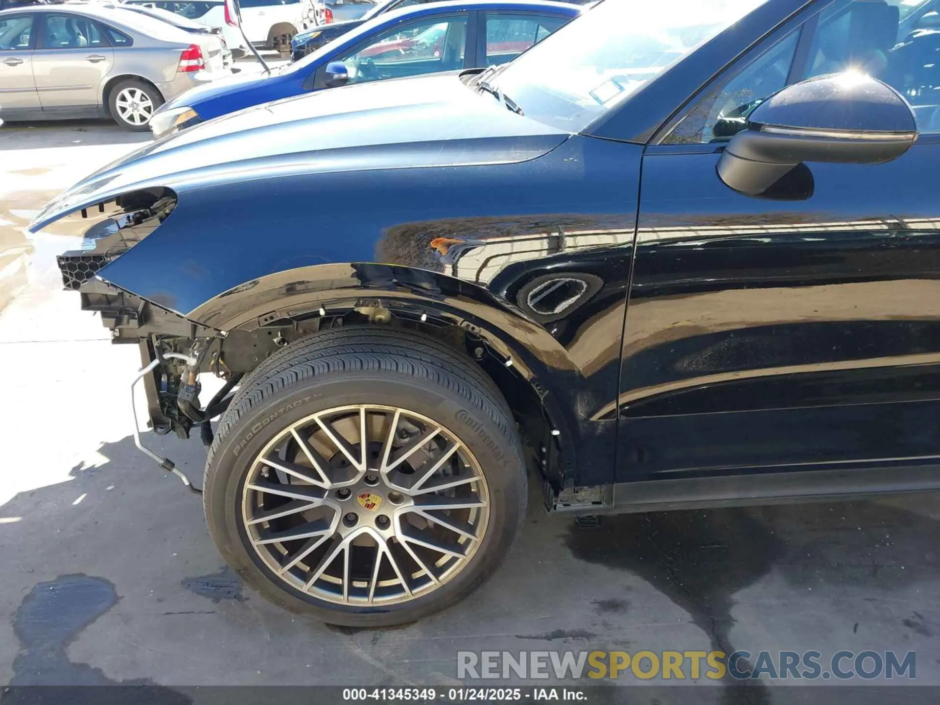 19 fotografías del automóvil dañado WP1AA2AY5NDA07039 PORSCHE CAYENNE 2022