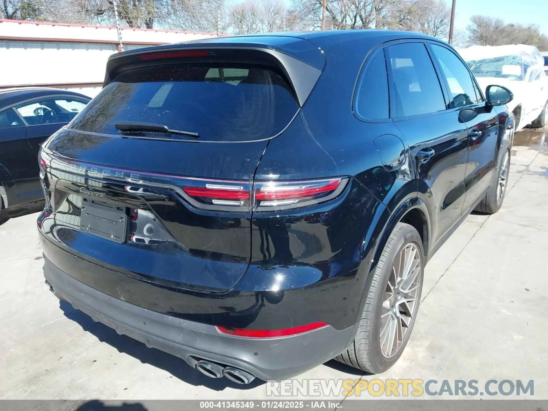 4 fotografías del automóvil dañado WP1AA2AY5NDA07039 PORSCHE CAYENNE 2022