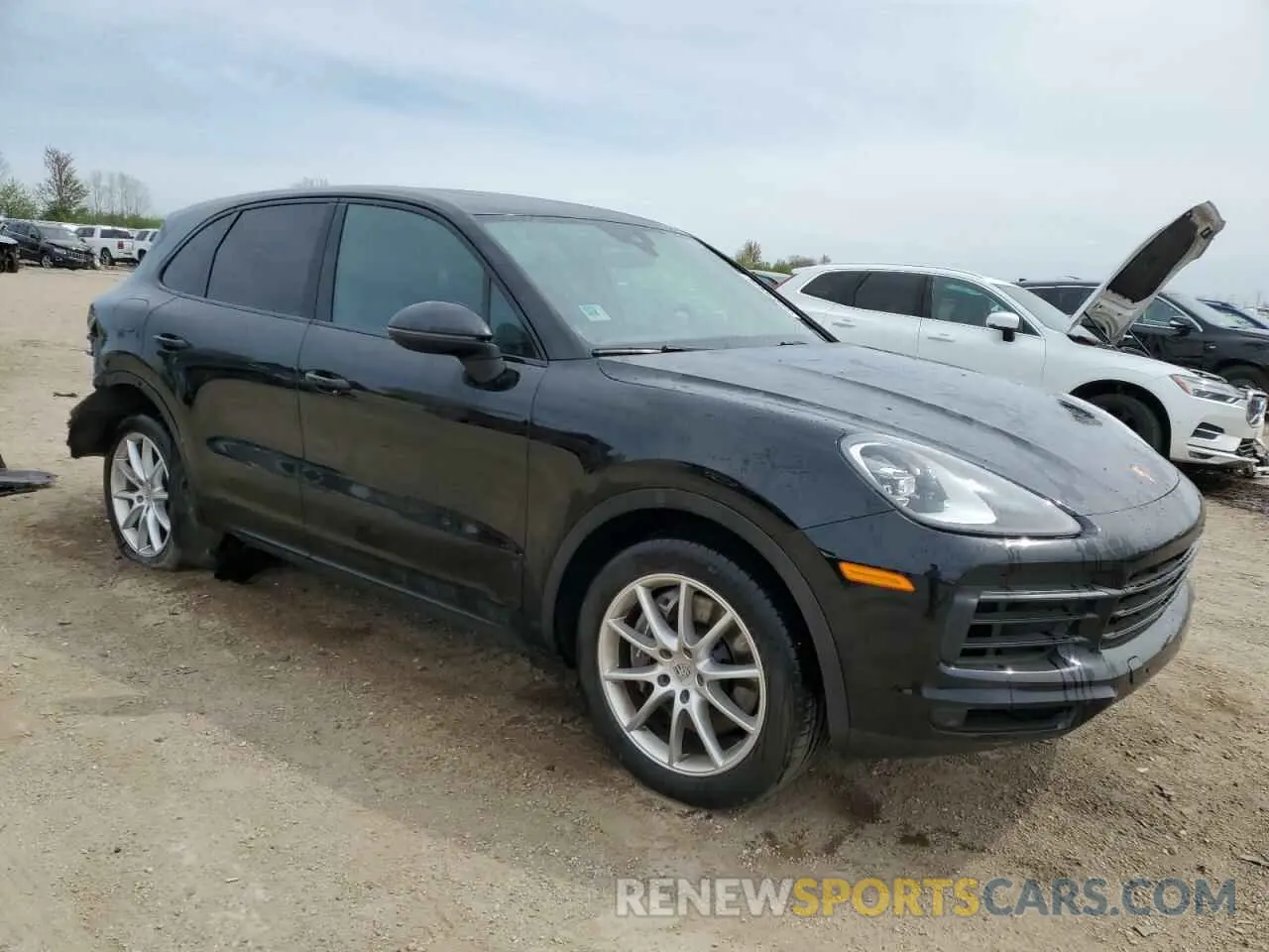 4 fotografías del automóvil dañado WP1AA2AY7NDA00593 PORSCHE CAYENNE 2022