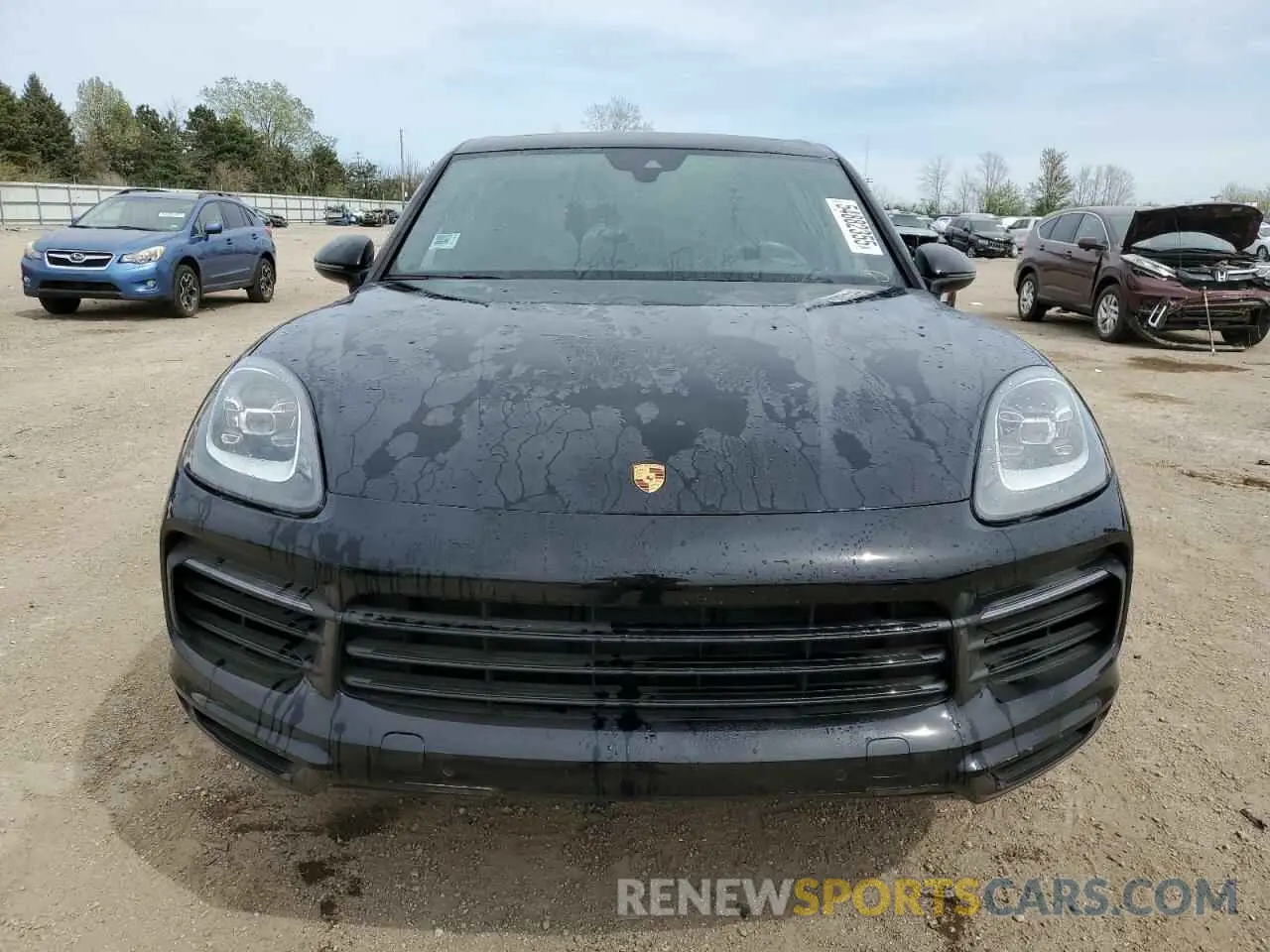 5 fotografías del automóvil dañado WP1AA2AY7NDA00593 PORSCHE CAYENNE 2022