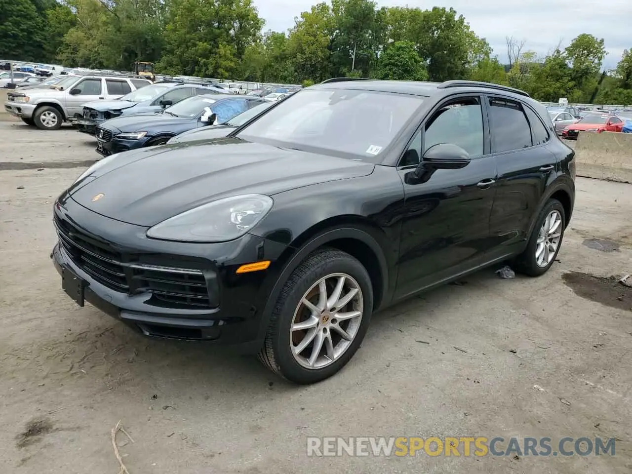 1 fotografías del automóvil dañado WP1AA2AY9NDA04824 PORSCHE CAYENNE 2022