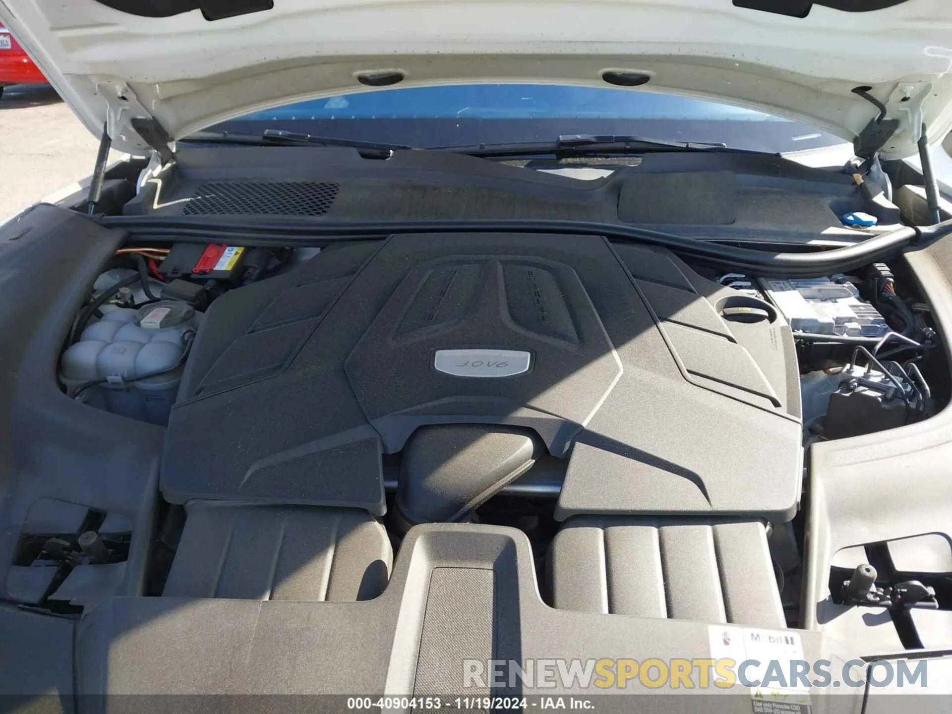 10 fotografías del automóvil dañado WP1AA2AY9NDA06671 PORSCHE CAYENNE 2022