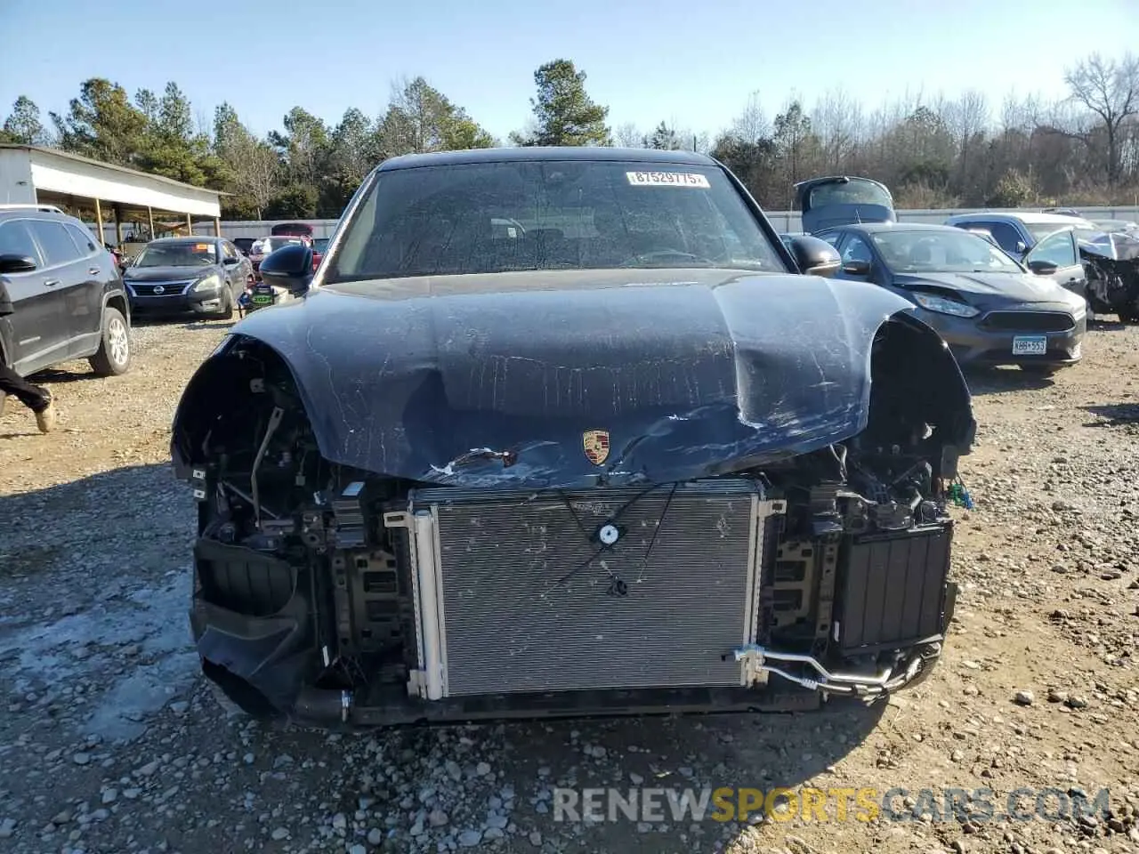 5 fotografías del automóvil dañado WP1AA2AY9NDA07058 PORSCHE CAYENNE 2022