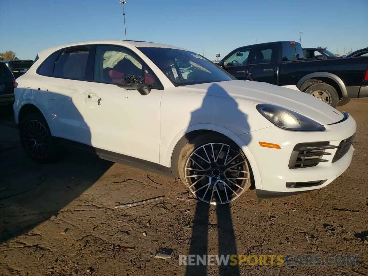 4 fotografías del automóvil dañado WP1AA2AY9NDA07691 PORSCHE CAYENNE 2022