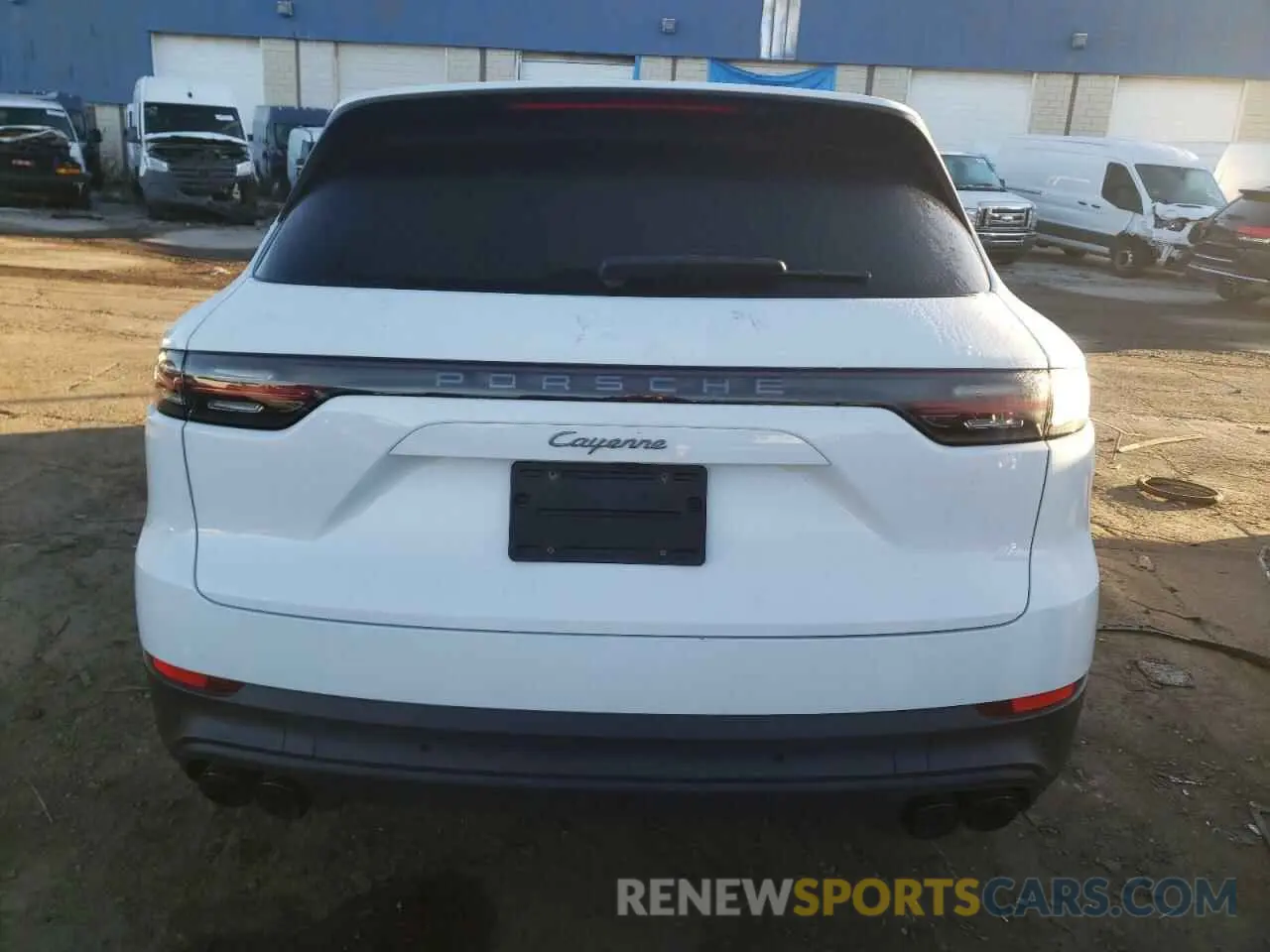 6 fotografías del automóvil dañado WP1AA2AY9NDA07691 PORSCHE CAYENNE 2022