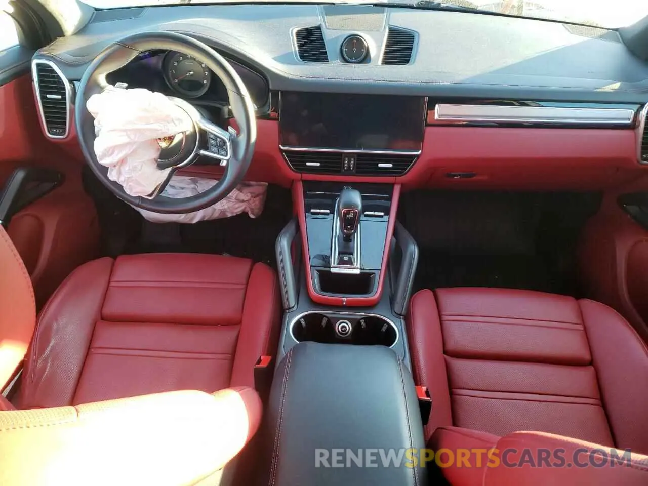 8 fotografías del automóvil dañado WP1AA2AY9NDA07691 PORSCHE CAYENNE 2022