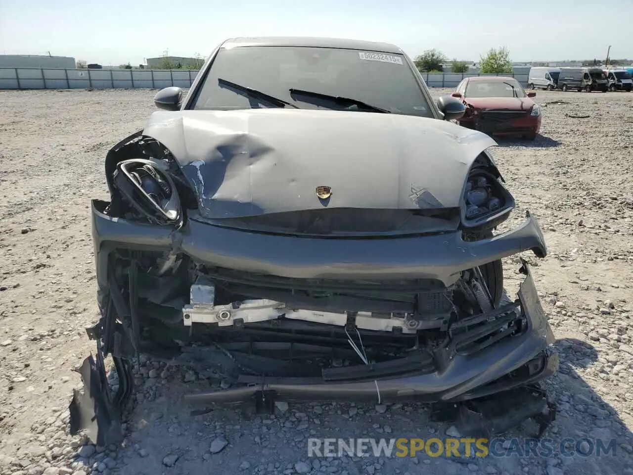 5 fotografías del automóvil dañado WP1AA2AYXNDA04363 PORSCHE CAYENNE 2022