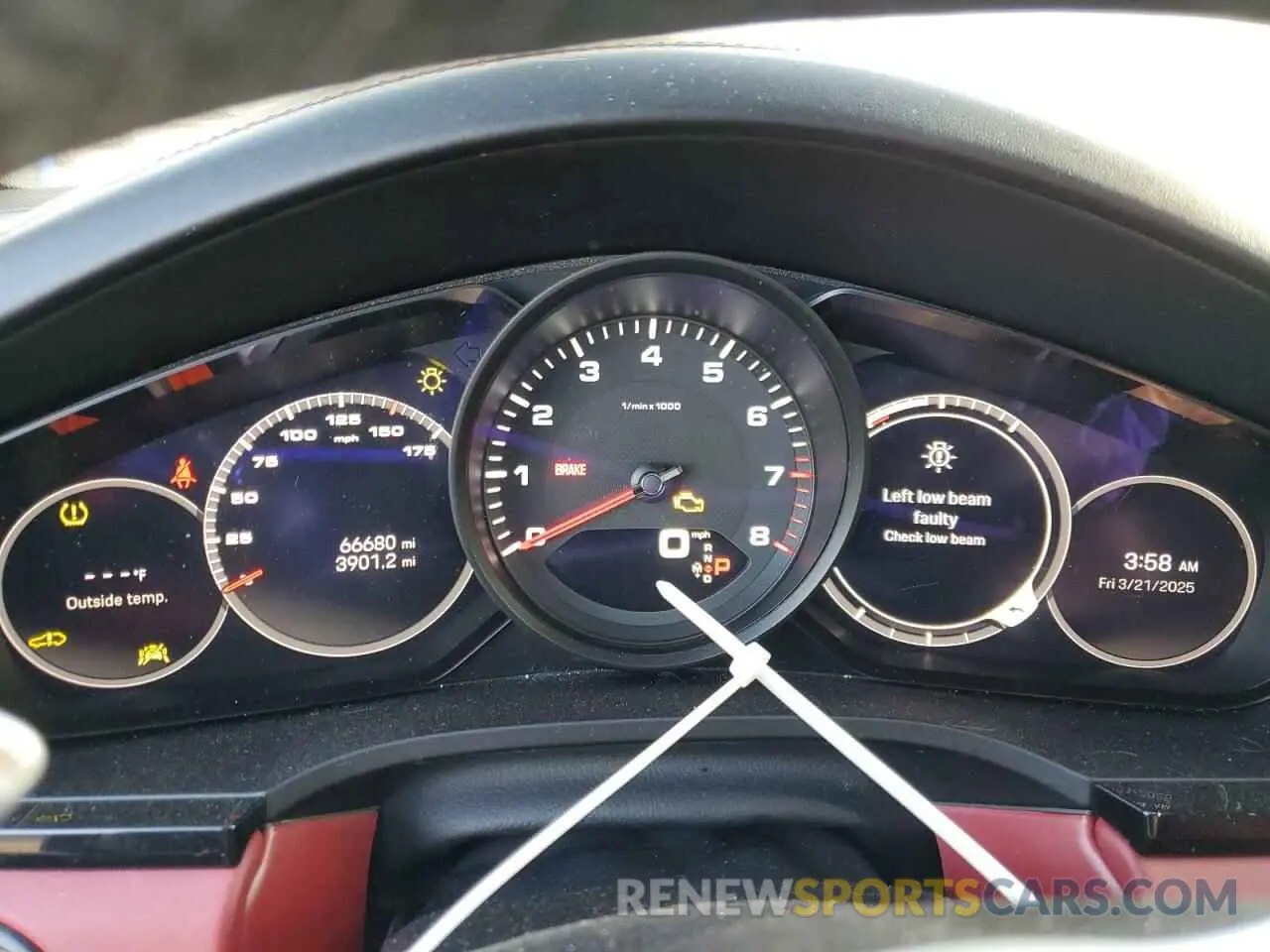 9 fotografías del automóvil dañado WP1AA2AYXNDA04363 PORSCHE CAYENNE 2022