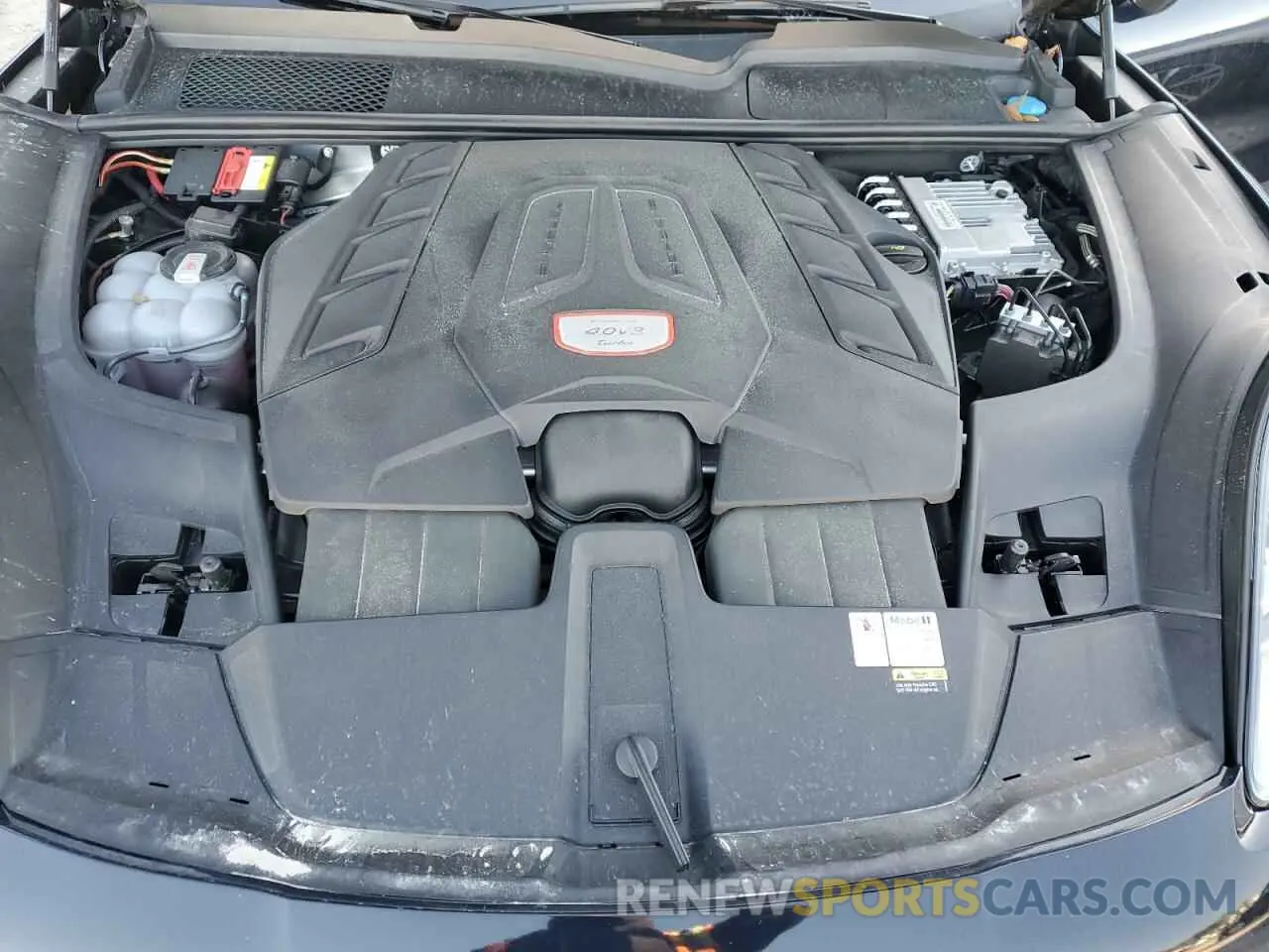 12 fotografías del automóvil dañado WP1AF2AY3NDA44429 PORSCHE CAYENNE 2022