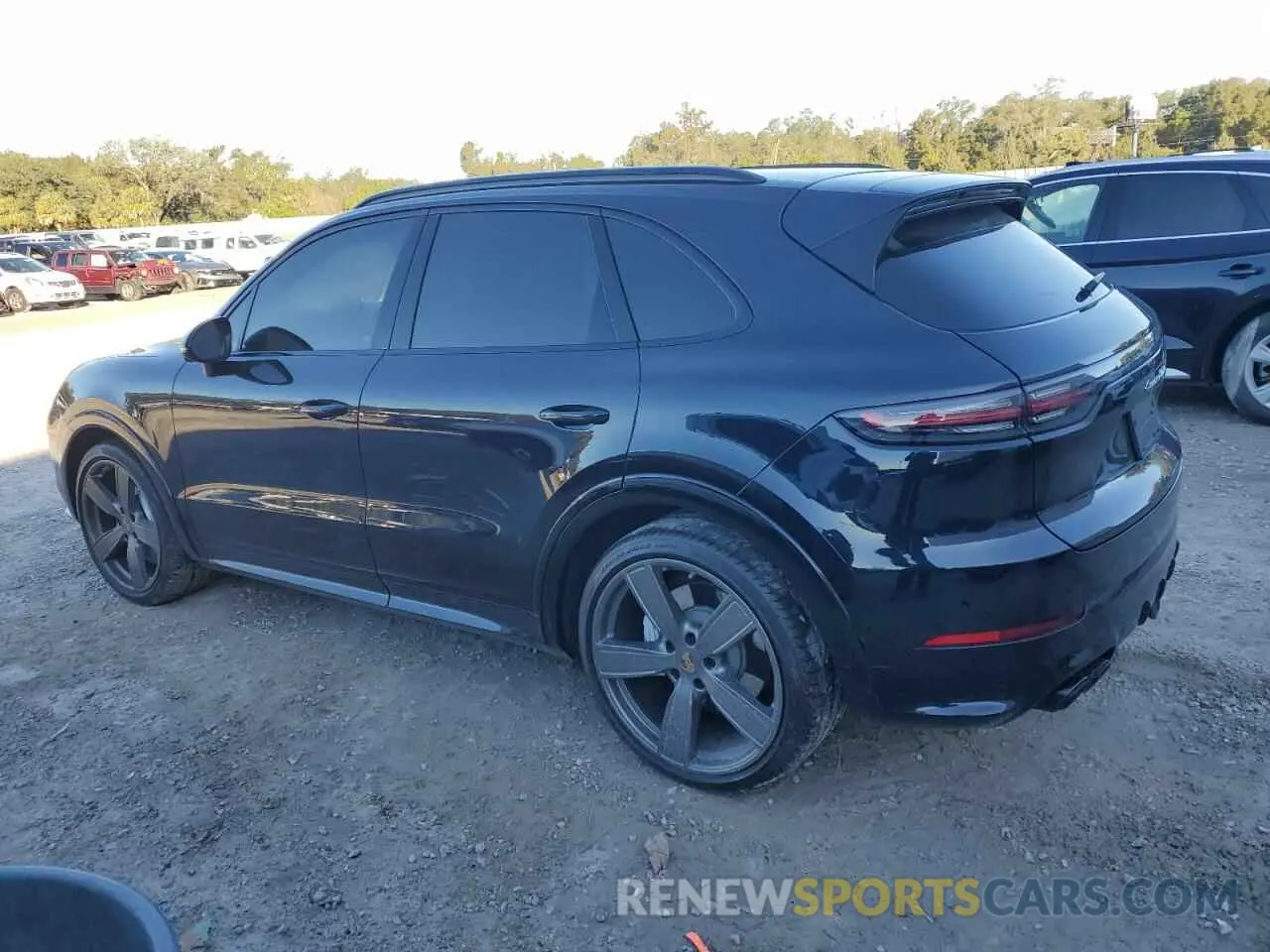 2 fotografías del automóvil dañado WP1AF2AY3NDA44429 PORSCHE CAYENNE 2022