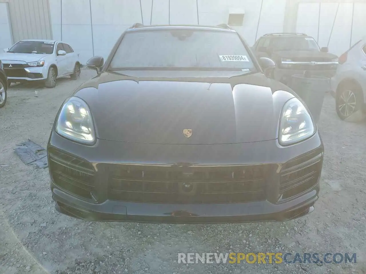 5 fotografías del automóvil dañado WP1AF2AY3NDA44429 PORSCHE CAYENNE 2022