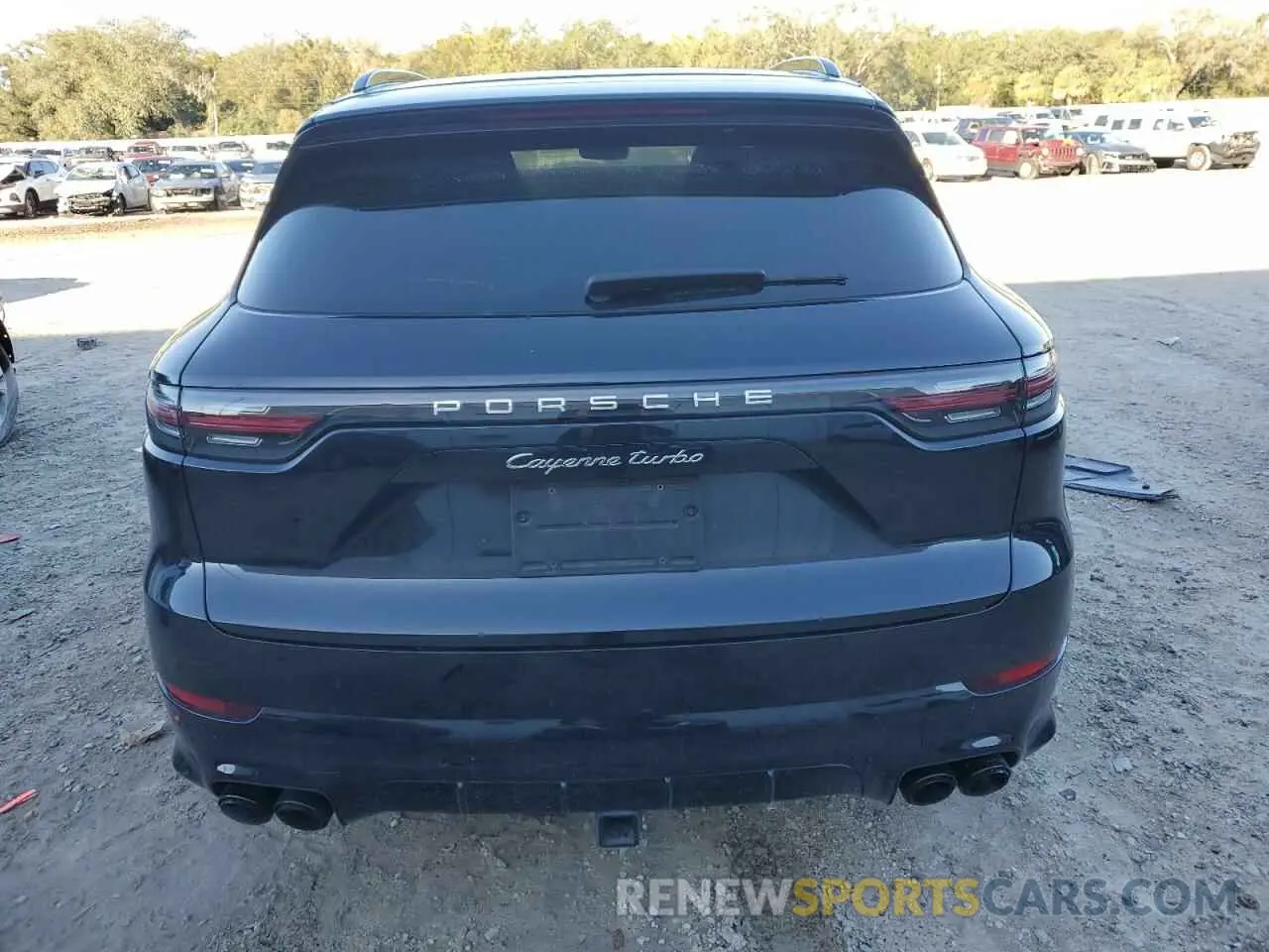 6 fotografías del automóvil dañado WP1AF2AY3NDA44429 PORSCHE CAYENNE 2022