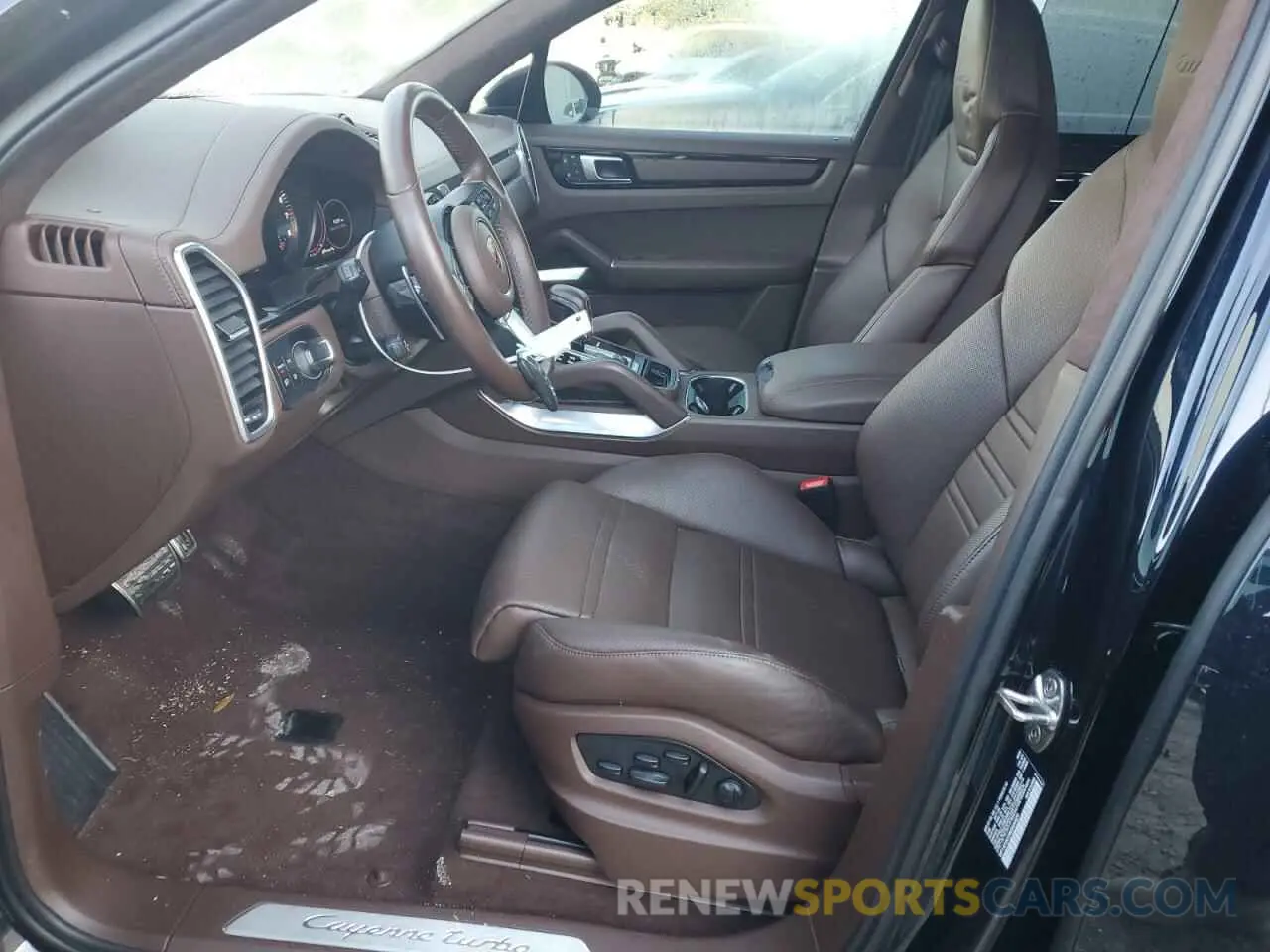 7 fotografías del automóvil dañado WP1AF2AY3NDA44429 PORSCHE CAYENNE 2022