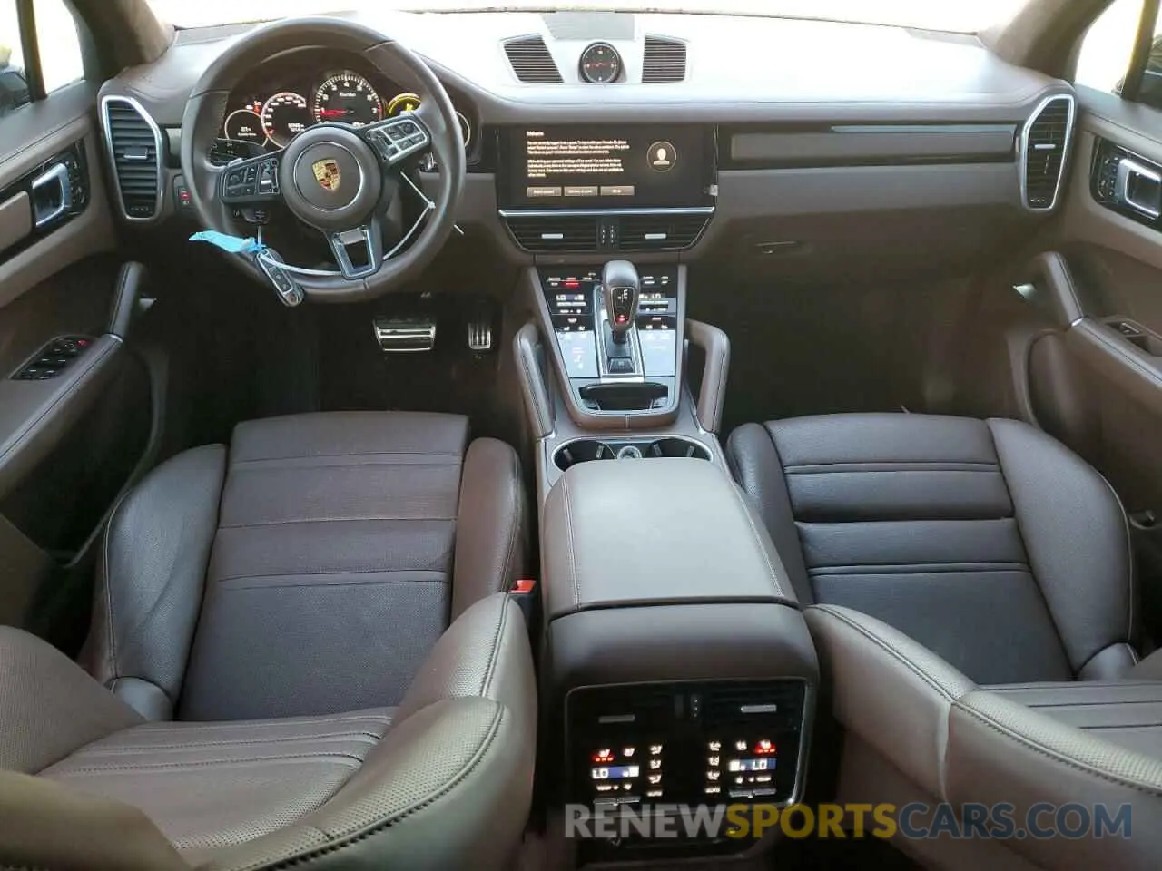 8 fotografías del automóvil dañado WP1AF2AY3NDA44429 PORSCHE CAYENNE 2022
