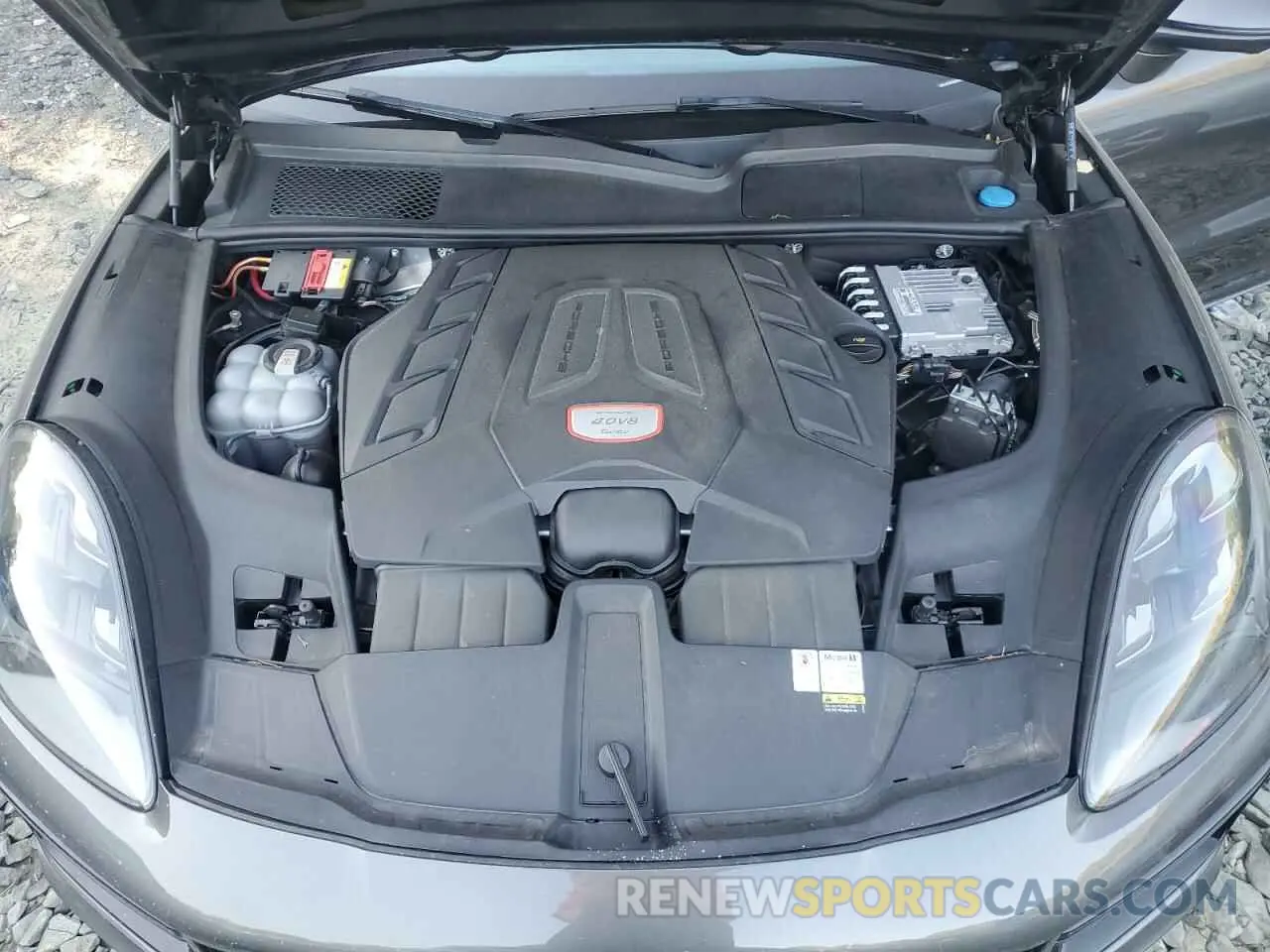 12 fotografías del automóvil dañado WP1AF2AY5NDA44206 PORSCHE CAYENNE 2022