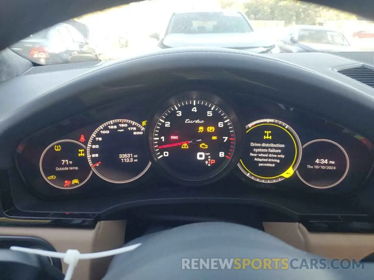 9 fotografías del automóvil dañado WP1AF2AY5NDA44206 PORSCHE CAYENNE 2022