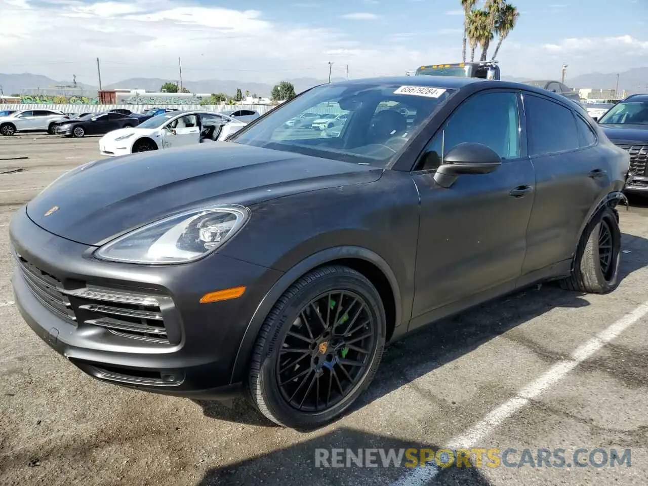 1 fotografías del automóvil dañado WP1BA2AY2NDA48295 PORSCHE CAYENNE 2022