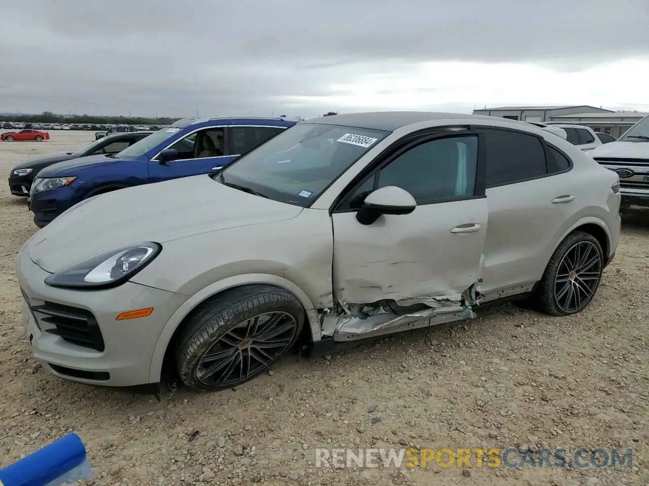 1 fotografías del automóvil dañado WP1BA2AY8NDA48902 PORSCHE CAYENNE 2022
