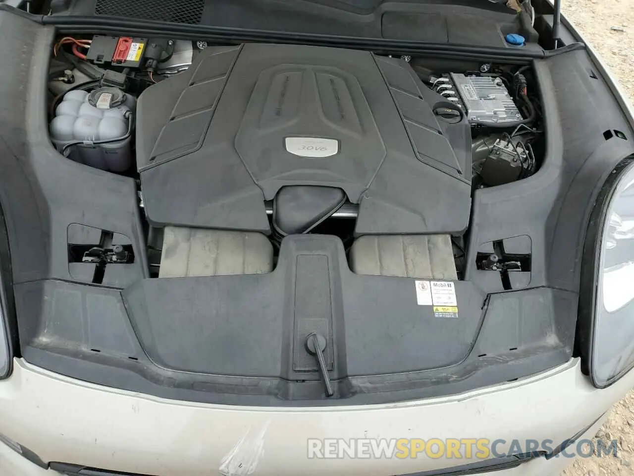 11 fotografías del automóvil dañado WP1BA2AY8NDA48902 PORSCHE CAYENNE 2022