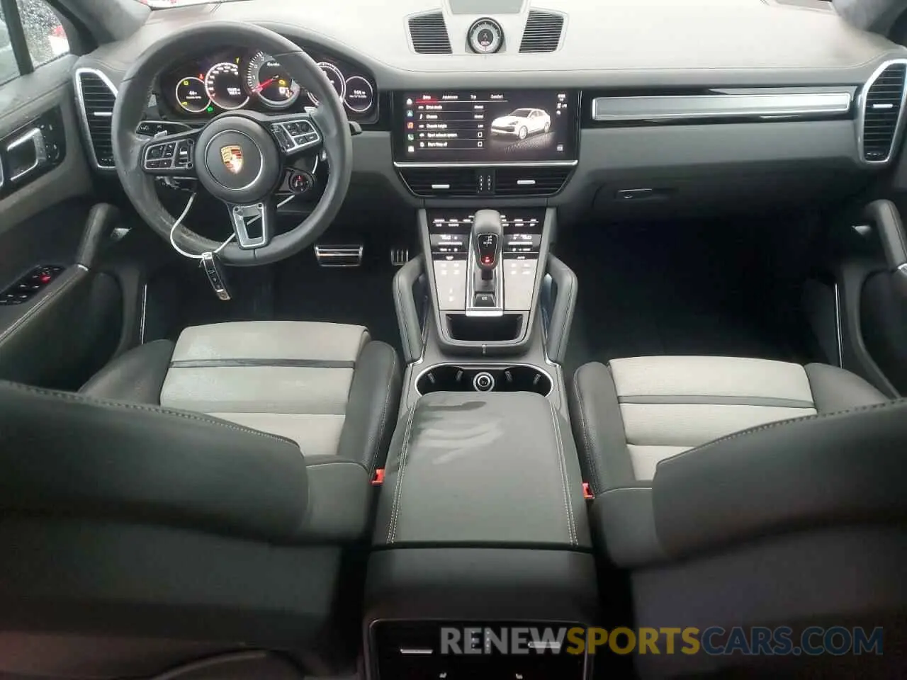 8 fotografías del automóvil dañado WP1BF2AY4NDA58246 PORSCHE CAYENNE 2022