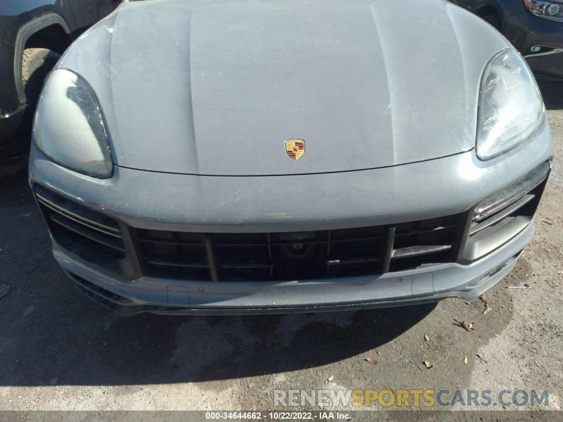 6 fotografías del automóvil dañado WP1BK2AY7NDA60276 PORSCHE CAYENNE 2022