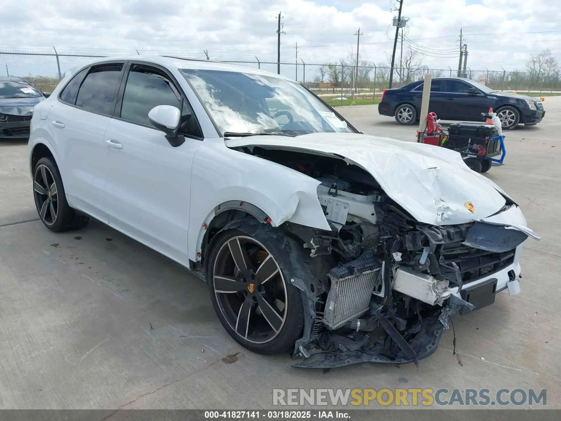 1 fotografías del automóvil dañado WP1AA2AY0PDA06402 PORSCHE CAYENNE 2023