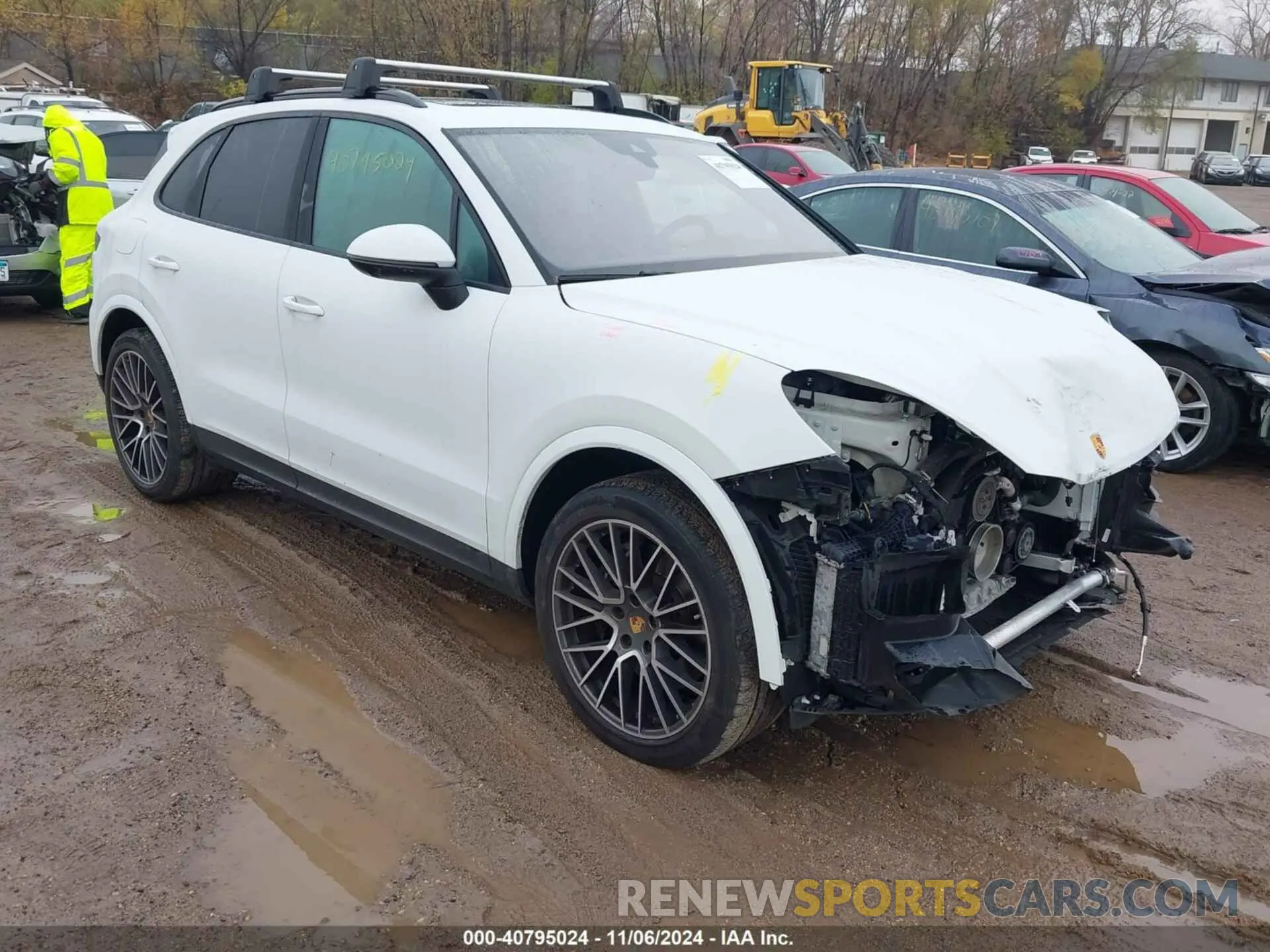1 fotografías del automóvil dañado WP1AA2AY1PDA09213 PORSCHE CAYENNE 2023