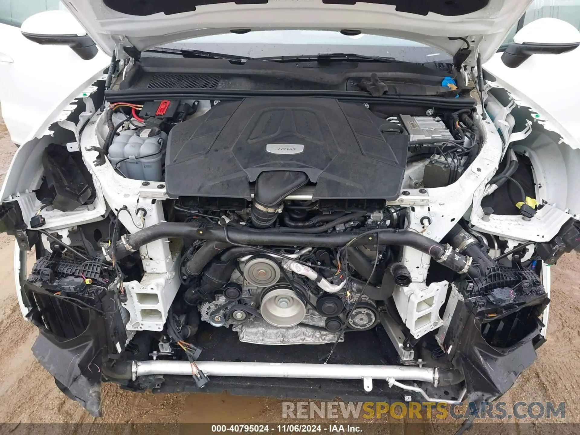 10 fotografías del automóvil dañado WP1AA2AY1PDA09213 PORSCHE CAYENNE 2023