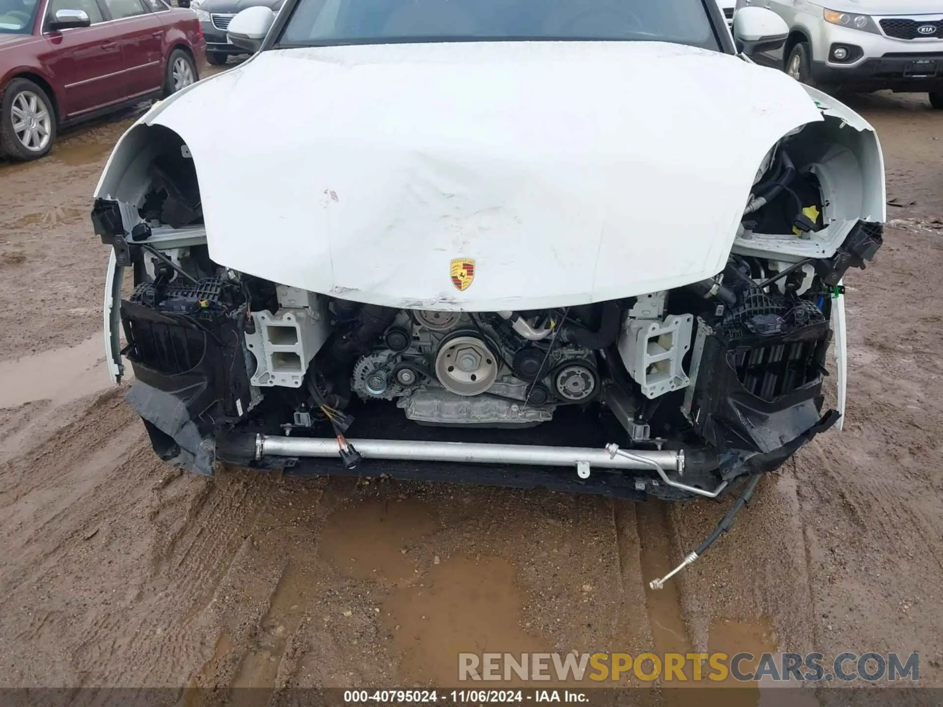 6 fotografías del automóvil dañado WP1AA2AY1PDA09213 PORSCHE CAYENNE 2023