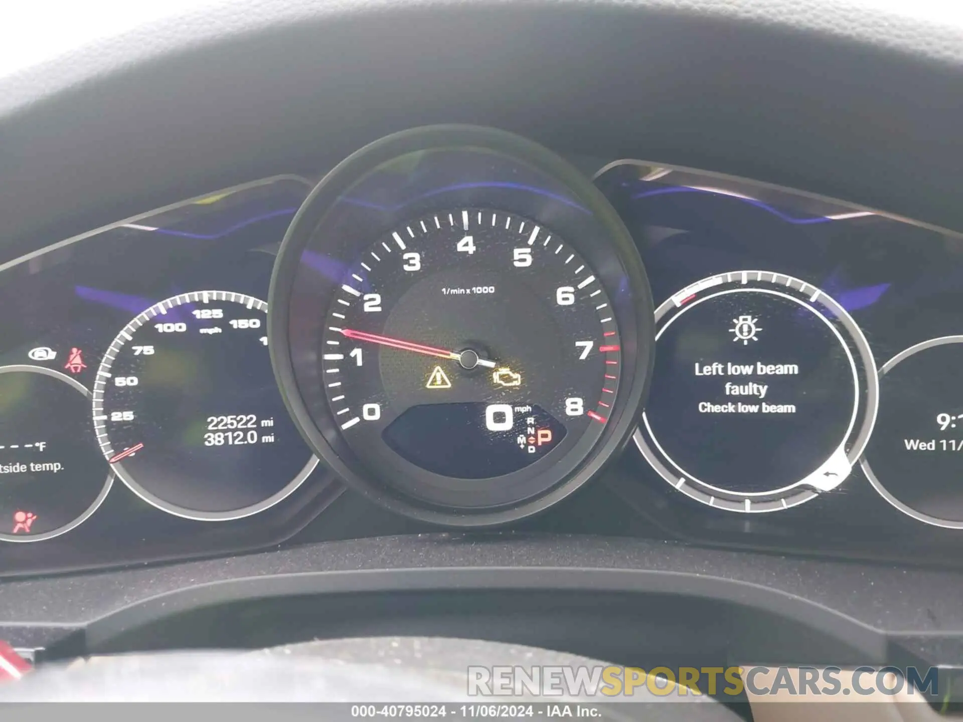 7 fotografías del automóvil dañado WP1AA2AY1PDA09213 PORSCHE CAYENNE 2023