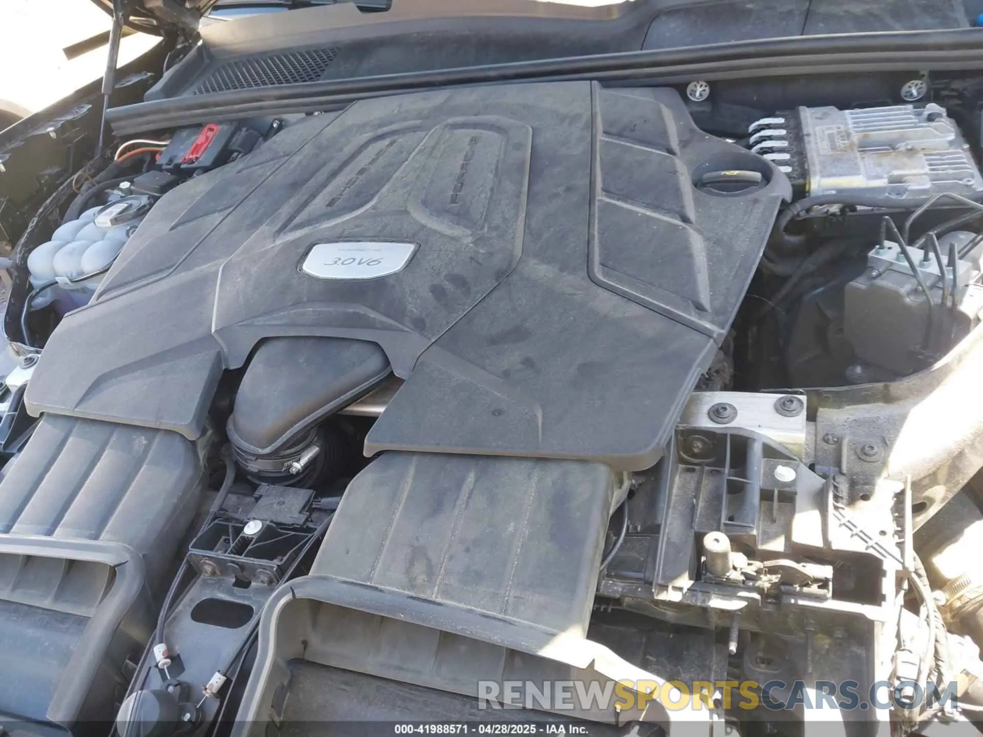 10 fotografías del automóvil dañado WP1AA2AY1PDA09888 PORSCHE CAYENNE 2023