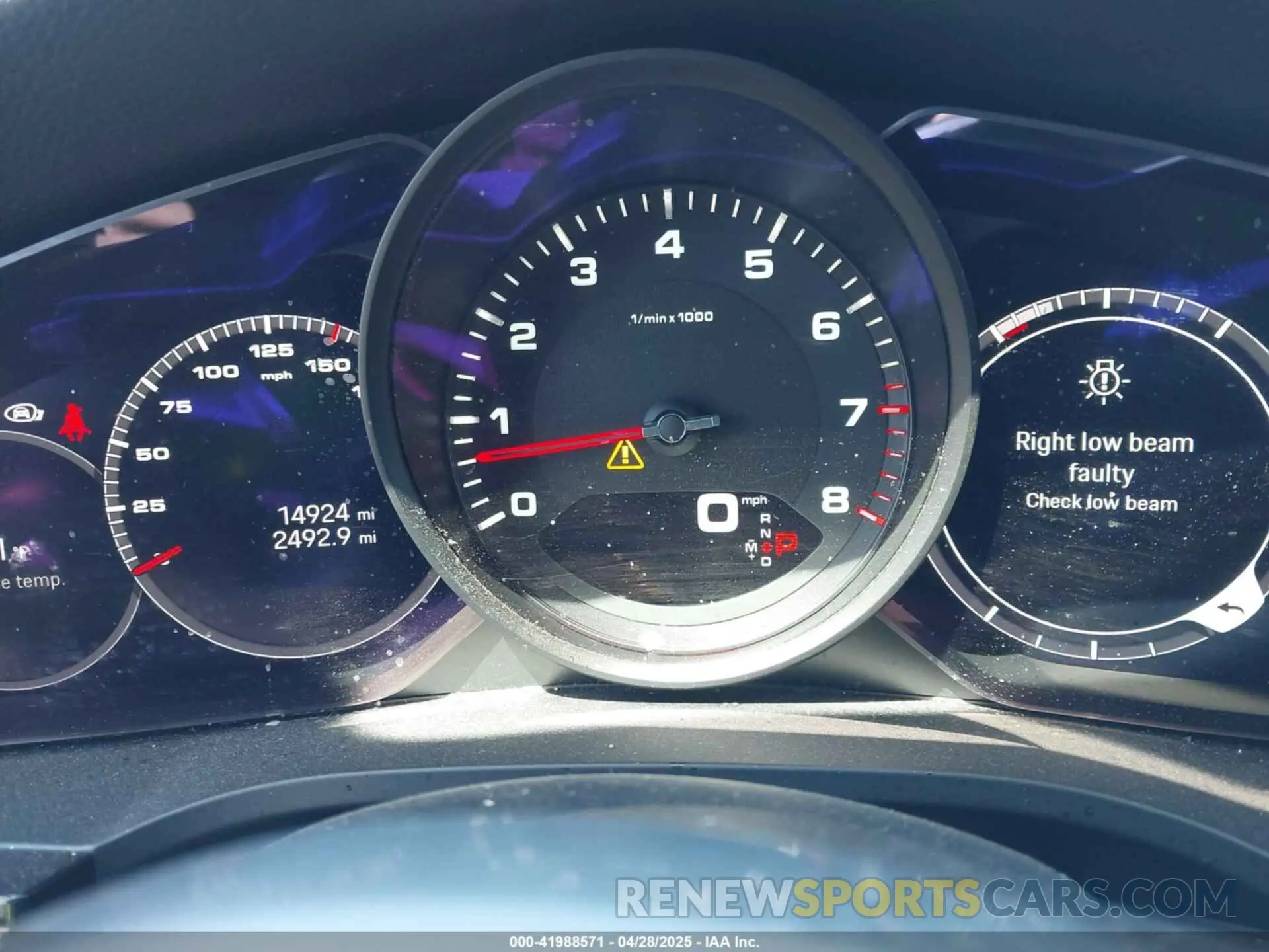 7 fotografías del automóvil dañado WP1AA2AY1PDA09888 PORSCHE CAYENNE 2023