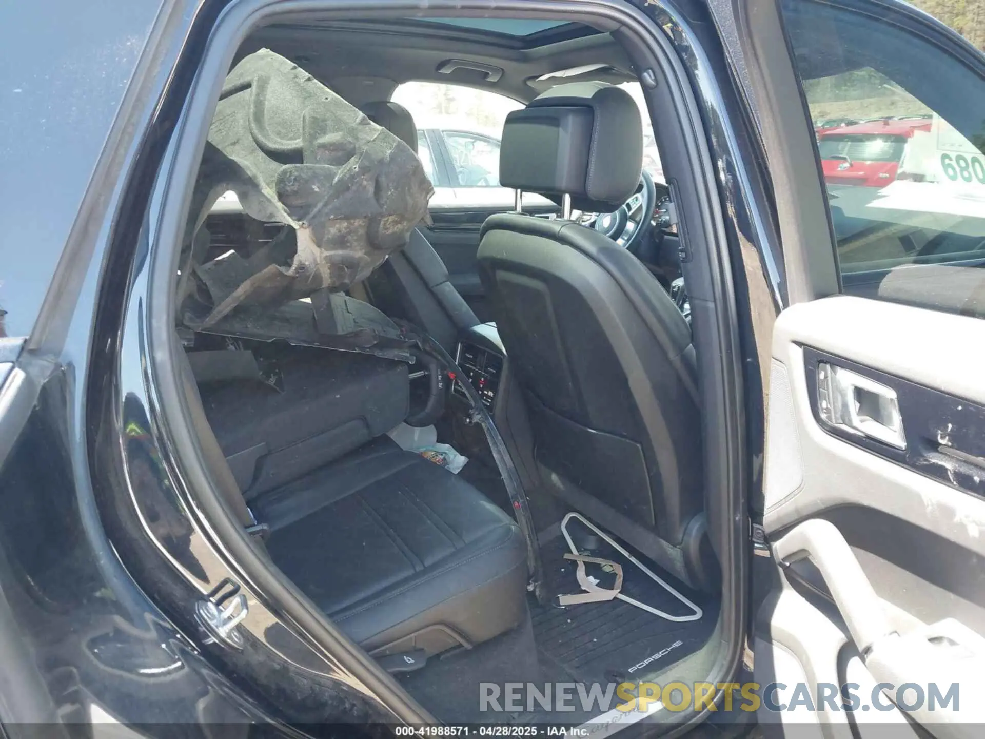 8 fotografías del automóvil dañado WP1AA2AY1PDA09888 PORSCHE CAYENNE 2023