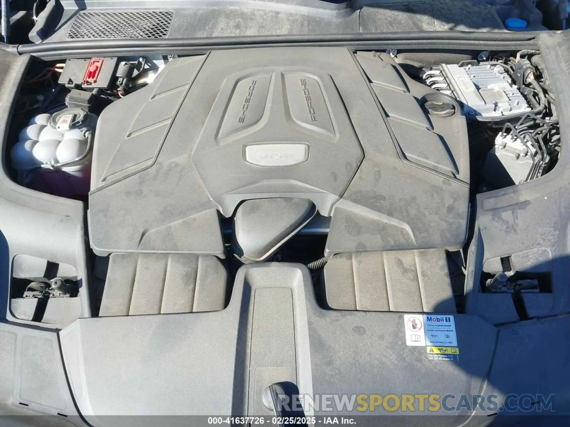10 fotografías del automóvil dañado WP1AA2AY4PDA04037 PORSCHE CAYENNE 2023